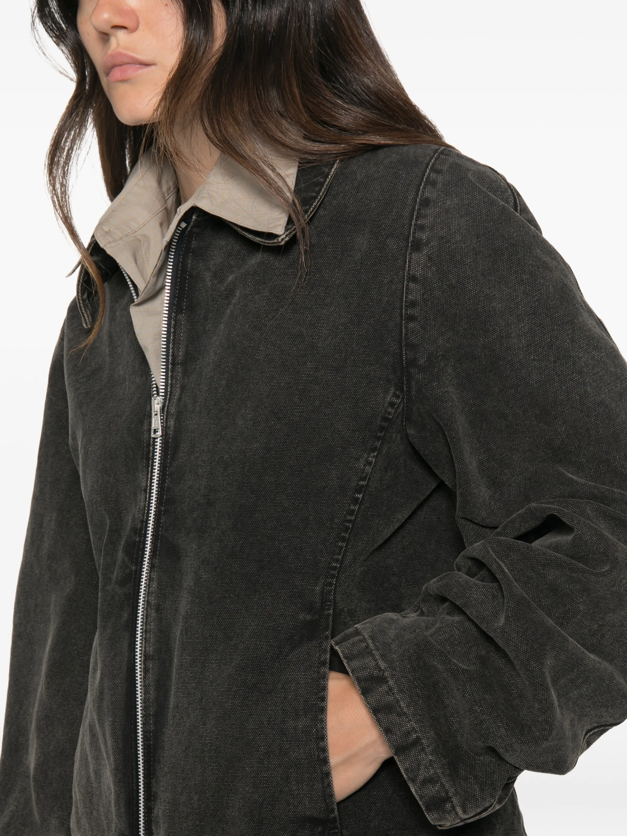 cinched jacket