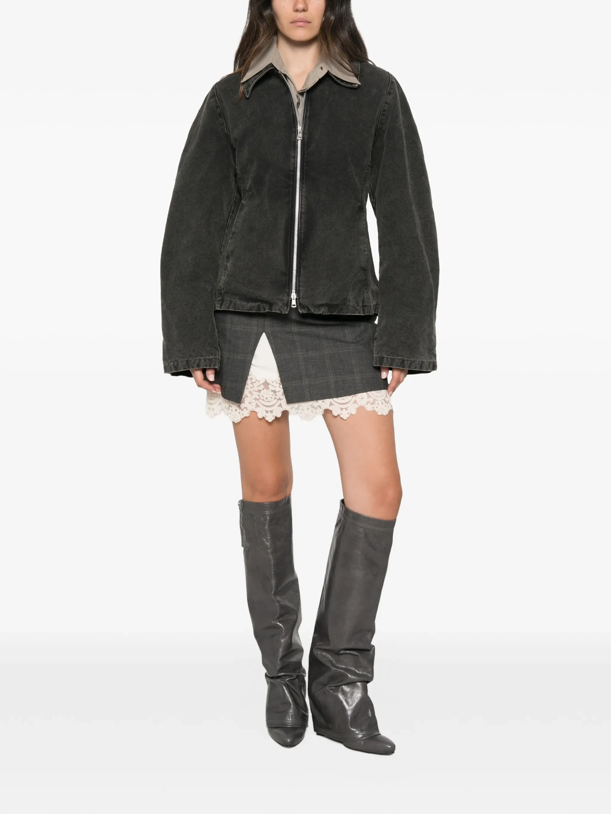 cinched jacket
