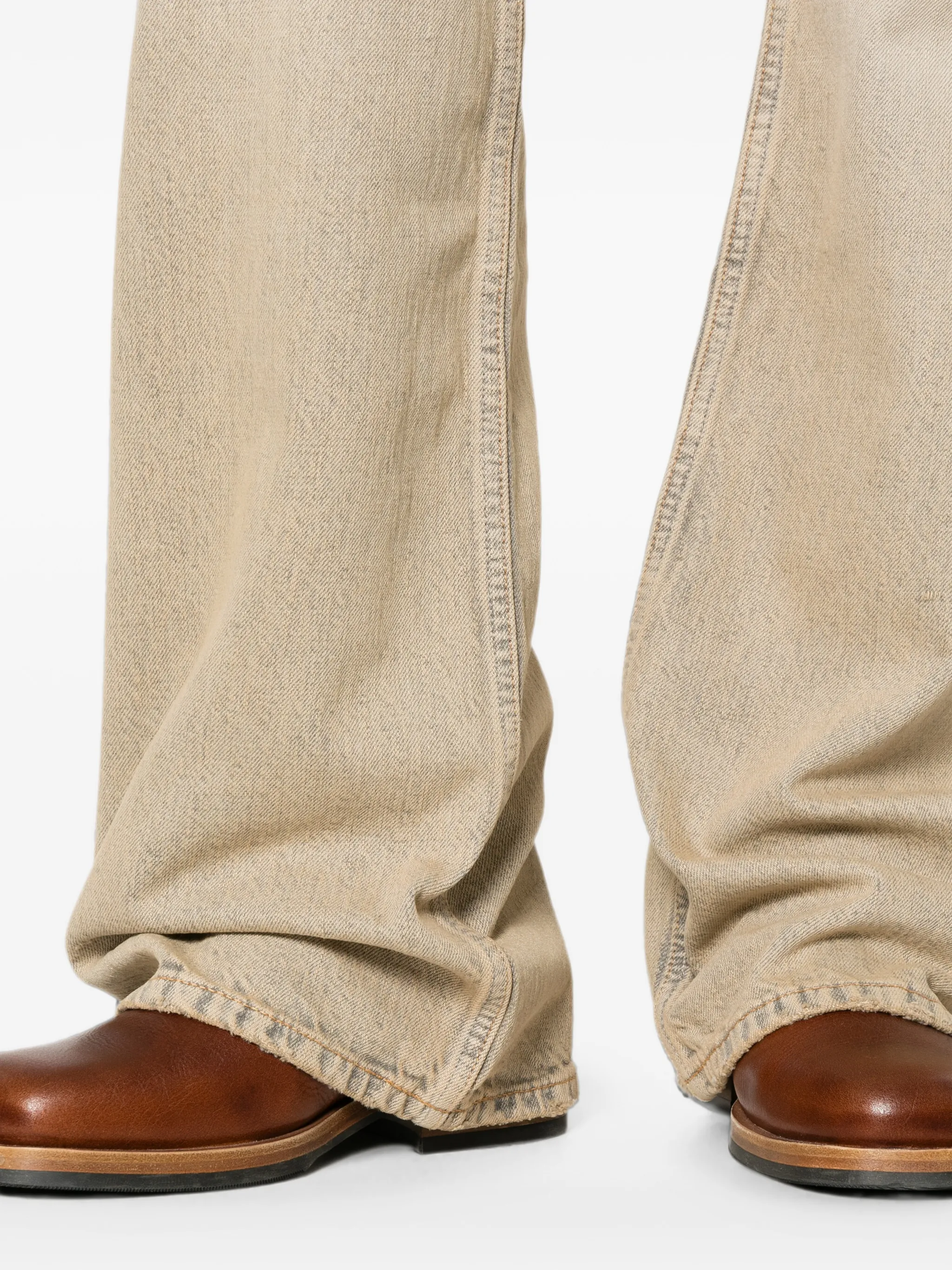 boot-cut jeans