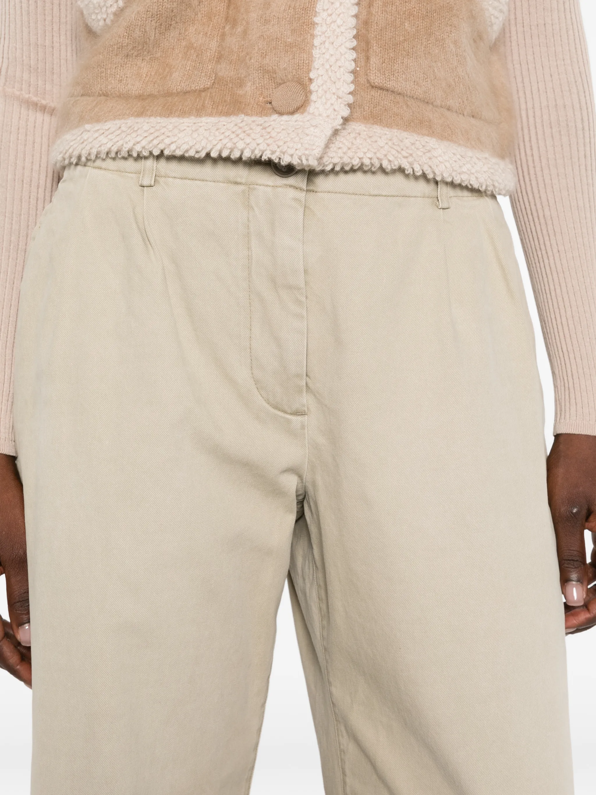 Arch wide-leg trousers