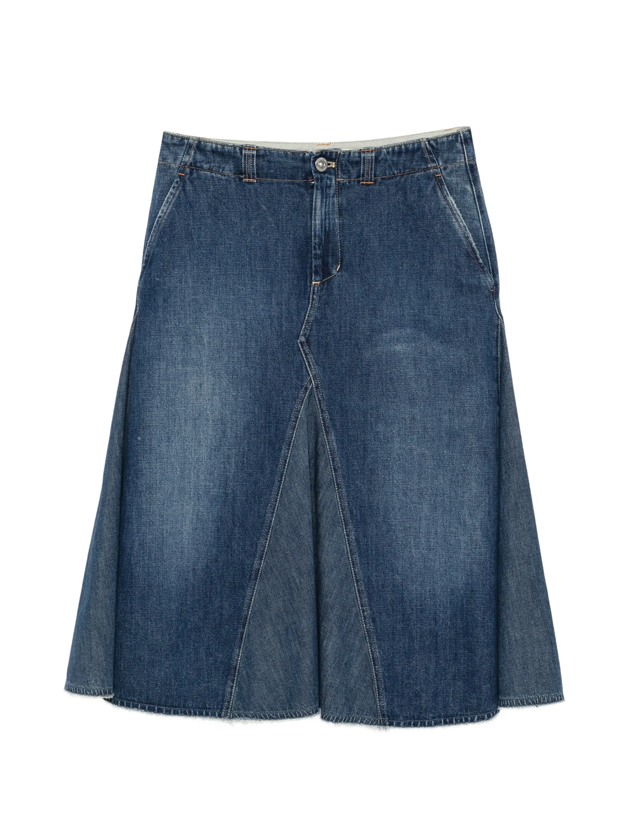 Rift paneled skirt