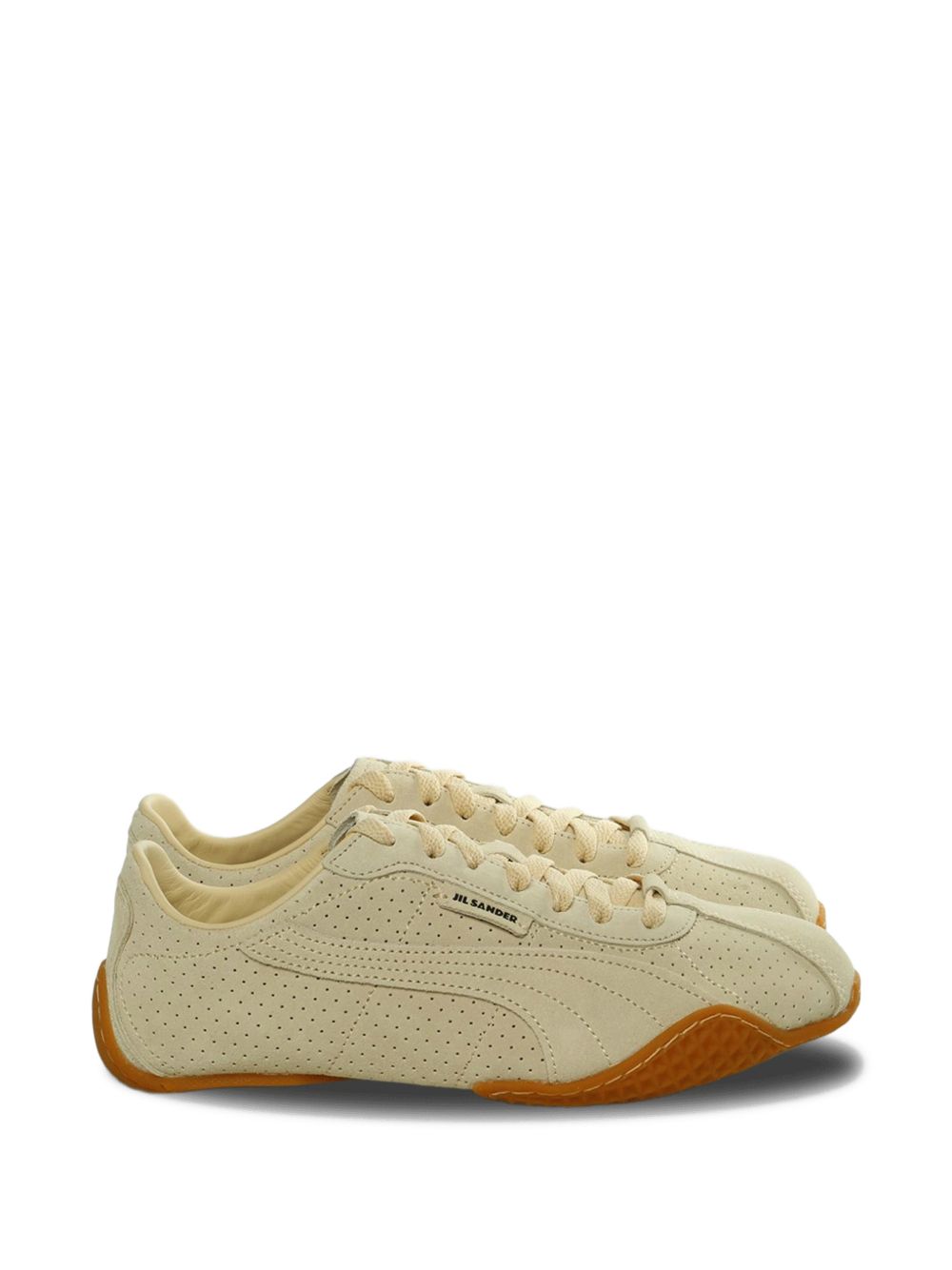 x Jil Sander perforated lace-up sneakers