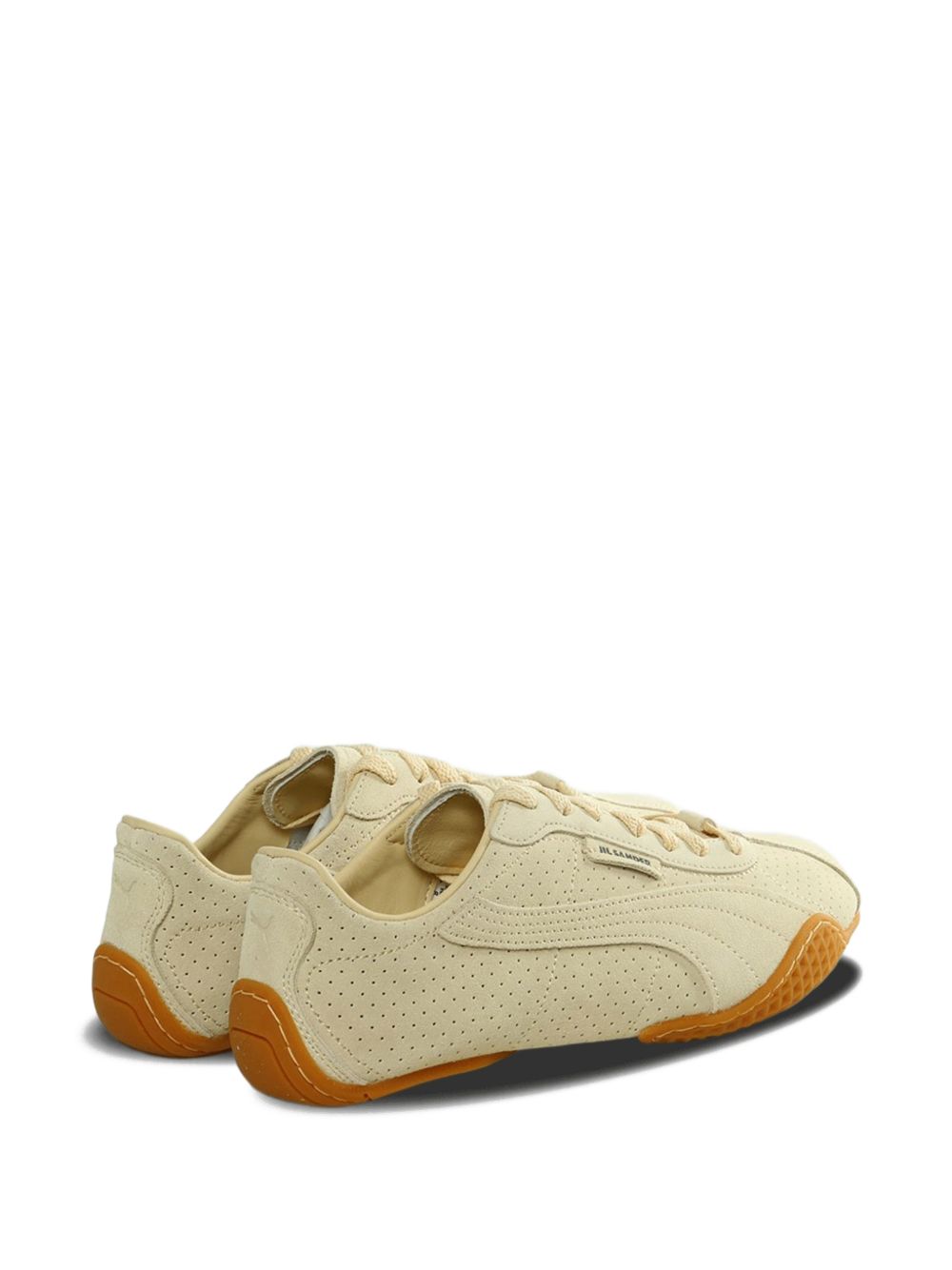 x Jil Sander perforated lace-up sneakers