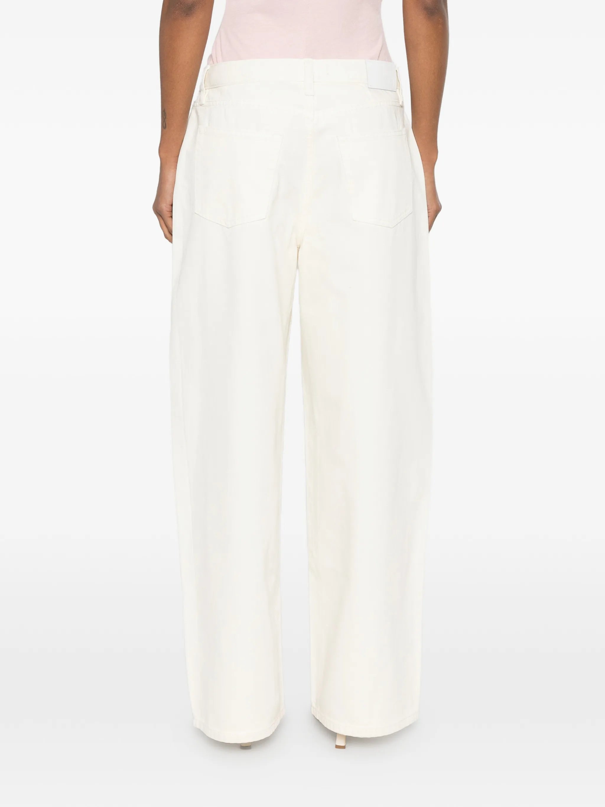 Brea zip-up baggy jeans