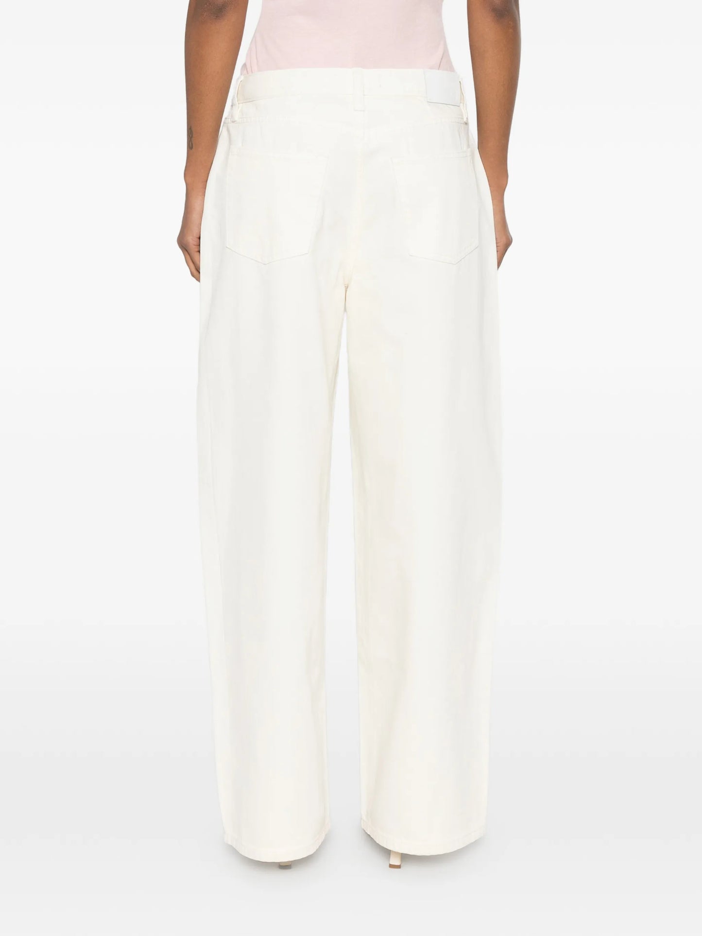 Brea zip-up baggy jeans