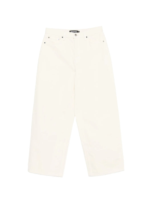 Brea zip-up baggy jeans
