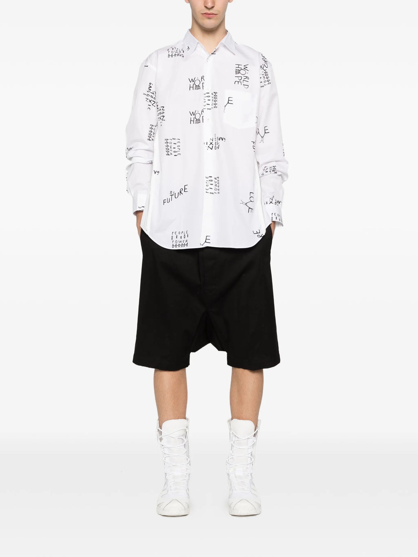 printed cotton shirt