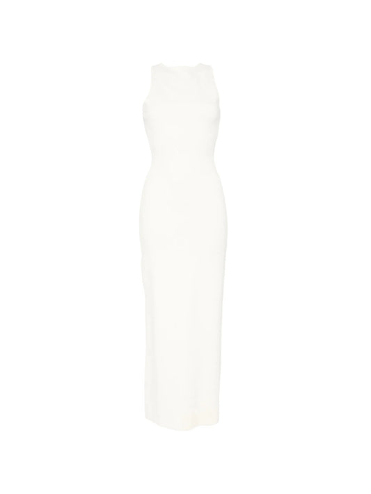 Saba cross-back bead-embellished maxi dress