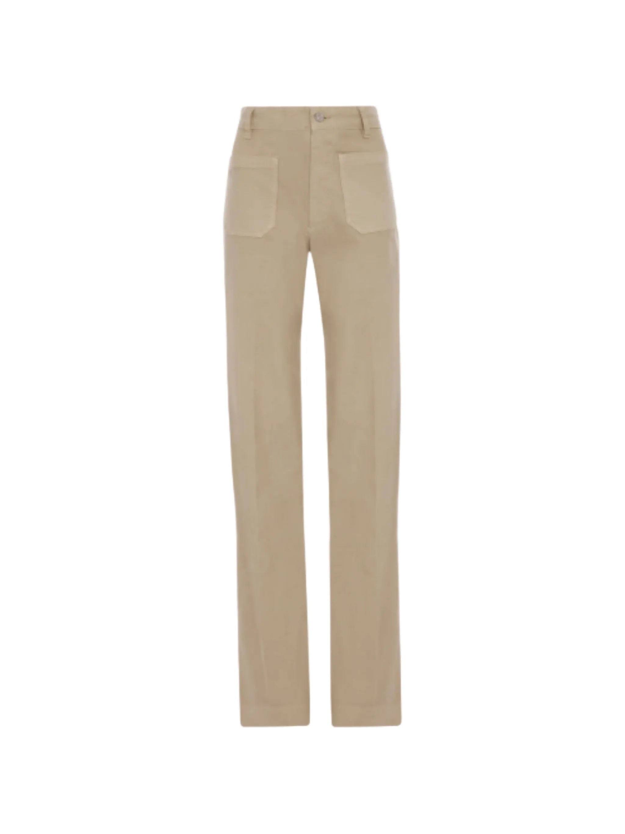 Alina patch-pockets jeans