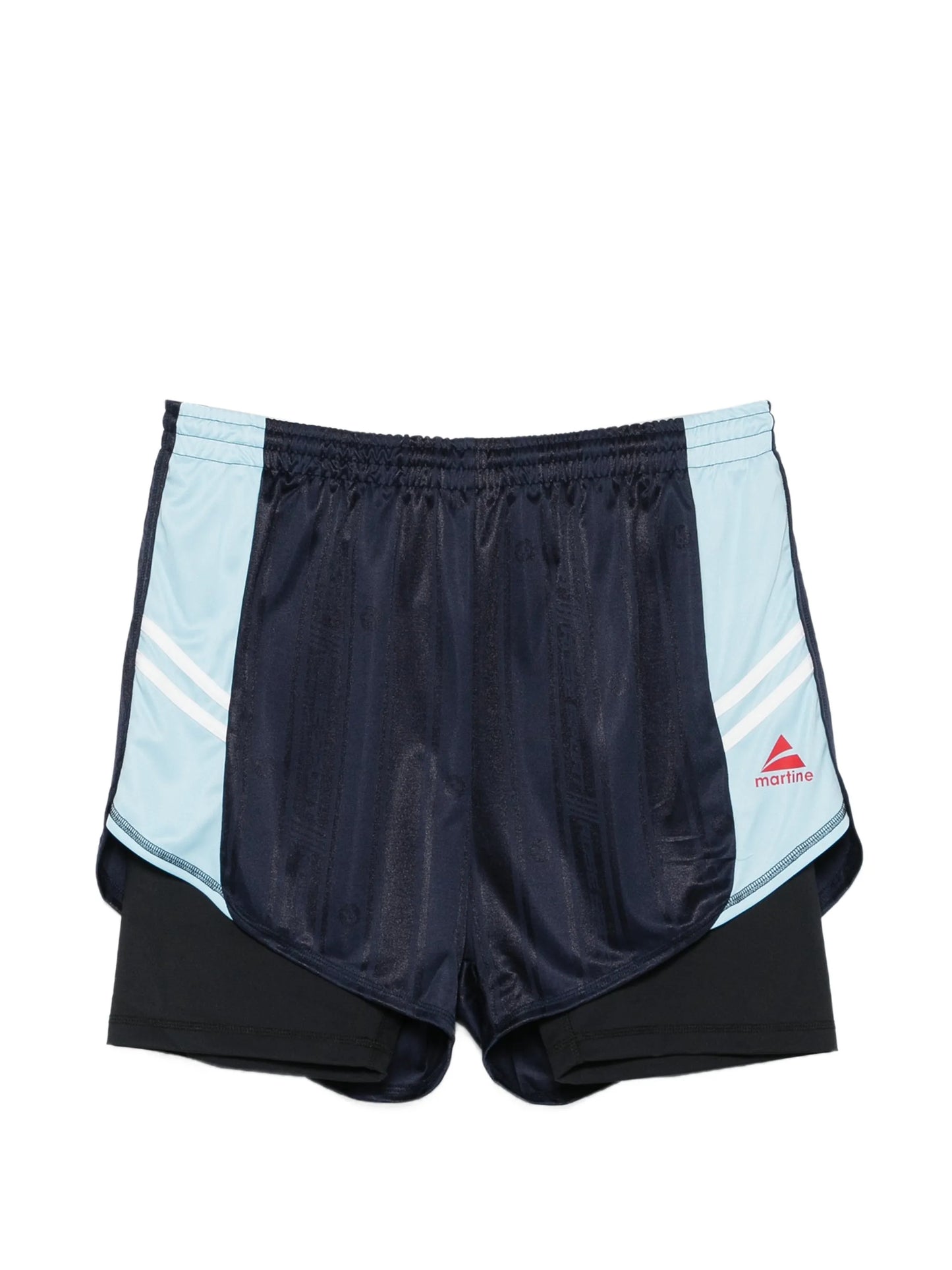 stripe detail shorts