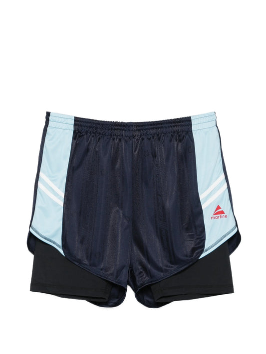 stripe detail shorts