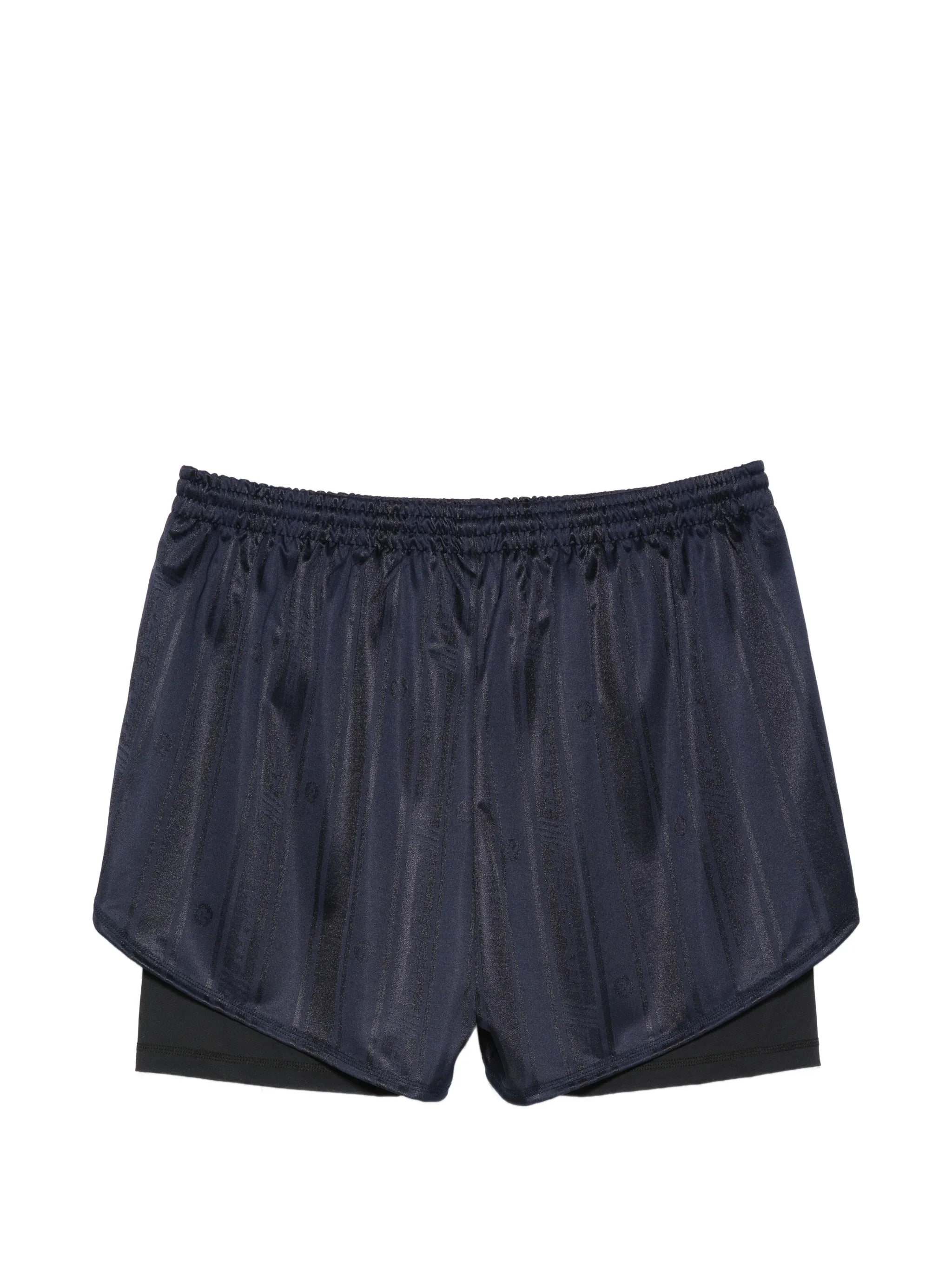 stripe detail shorts