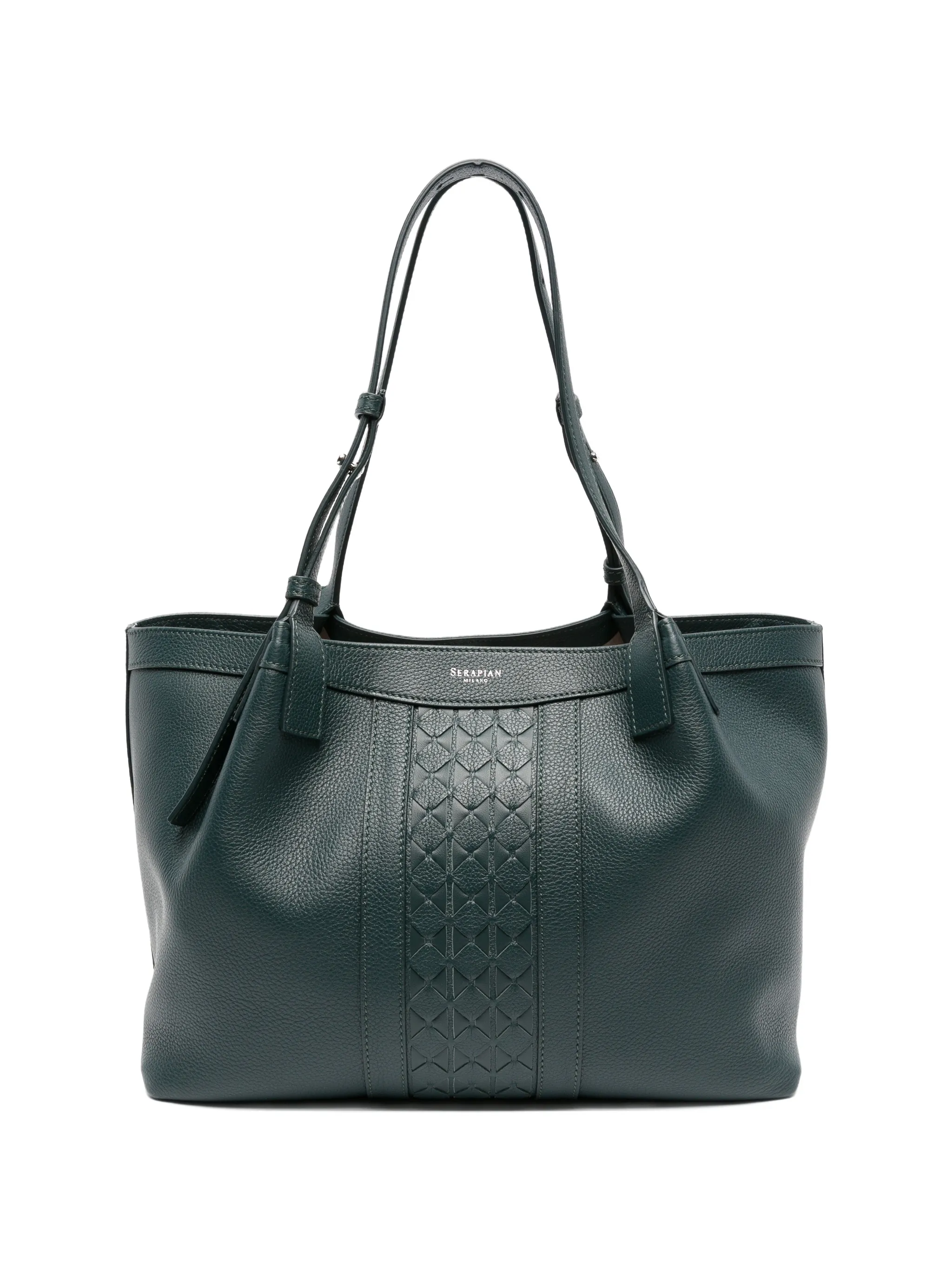 small Secret tote bag in cachemire leather and Mosaico