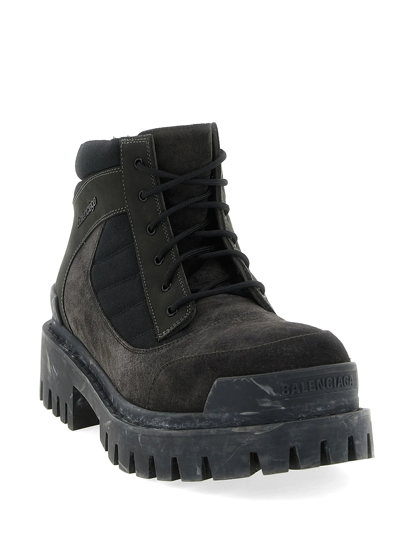 lace-up combat boots