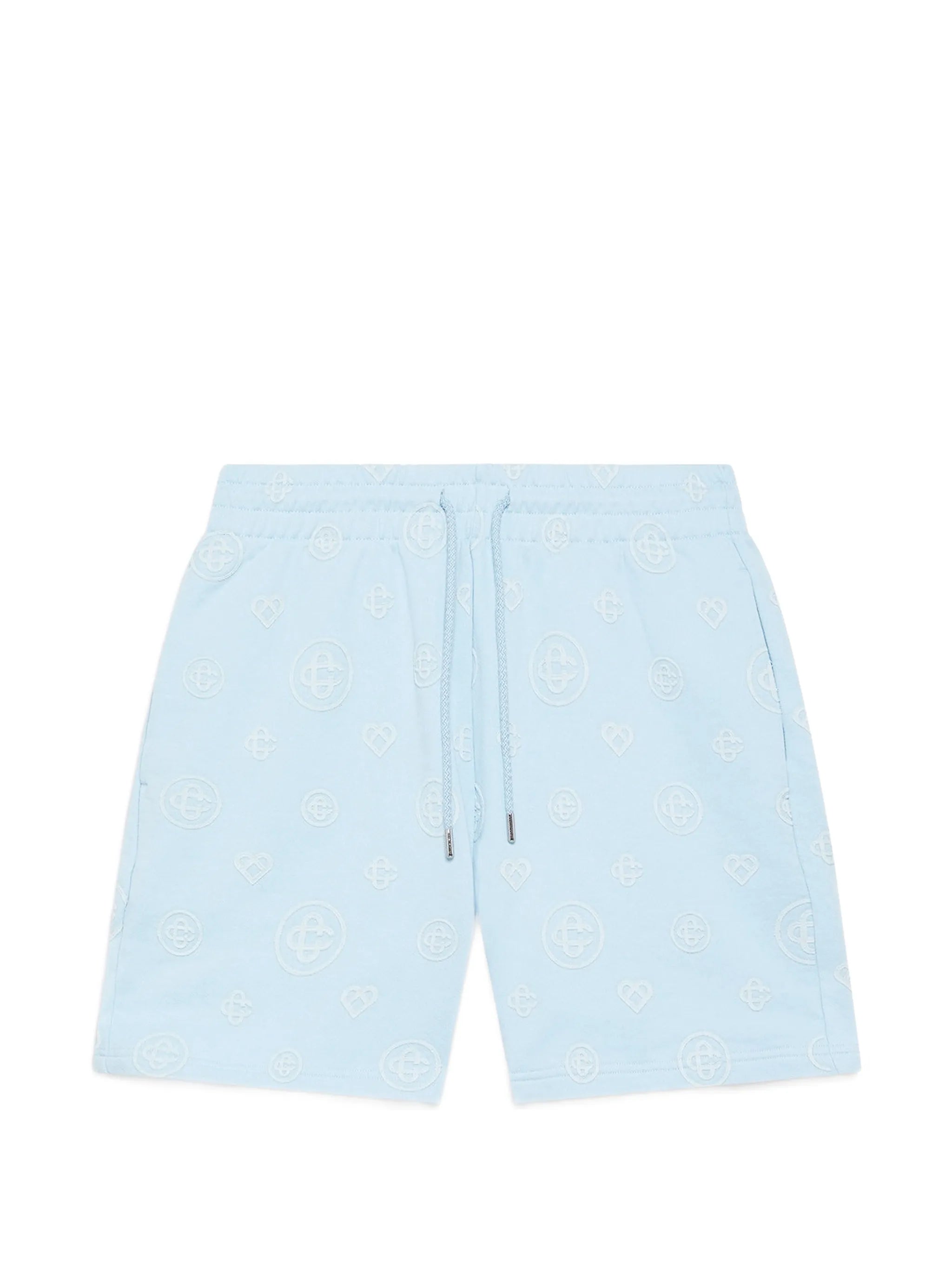 monogram appliqué shorts