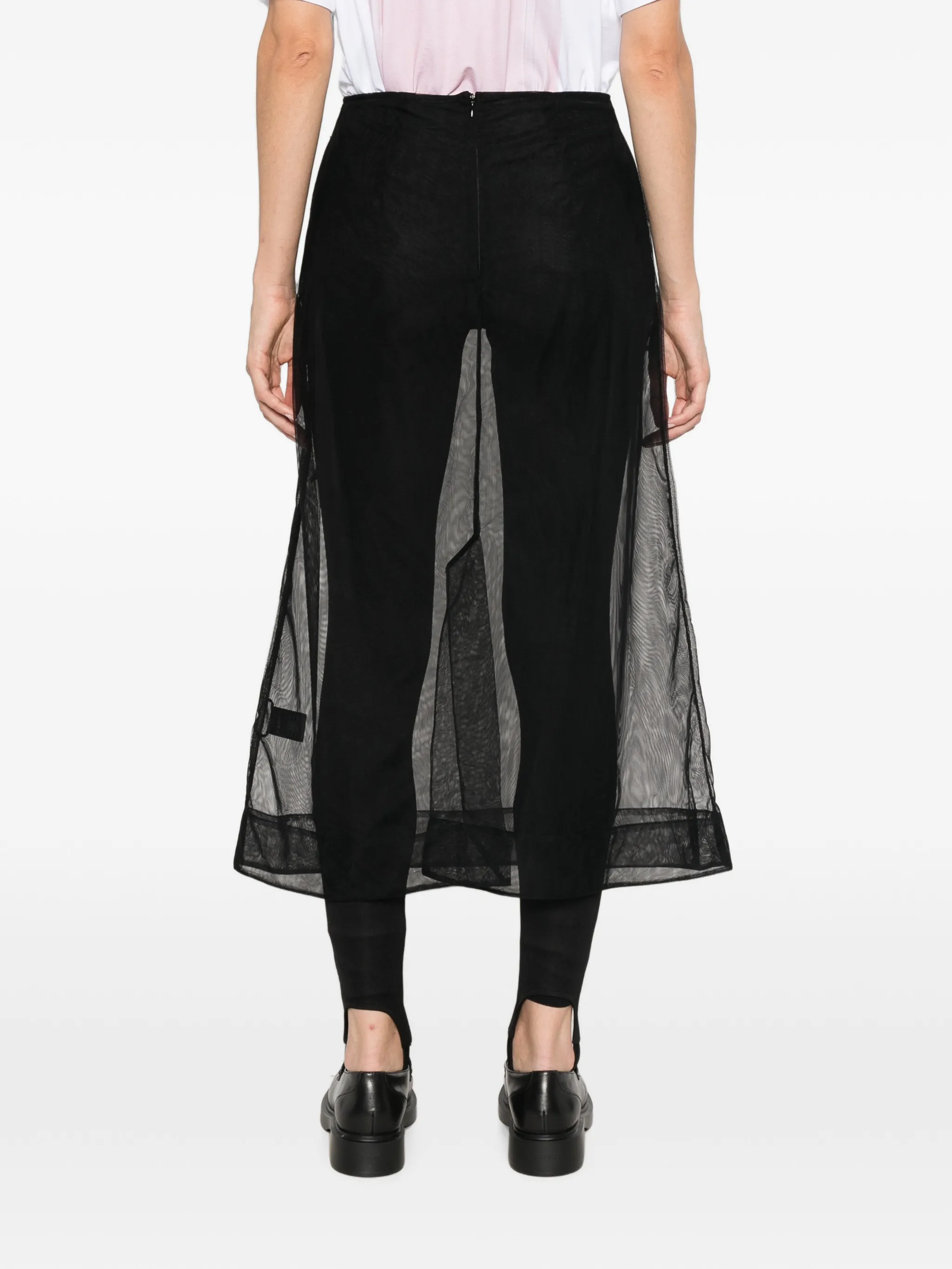 ribbon rosette ripple skirt