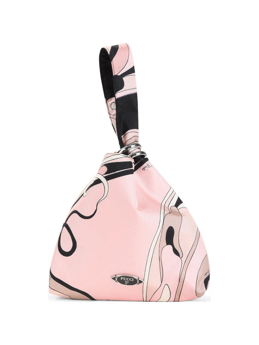 Emilio orchidee print clutch bag