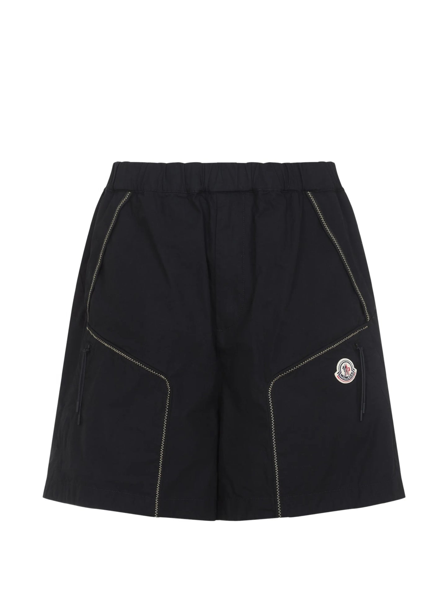 zip-fastening shorts