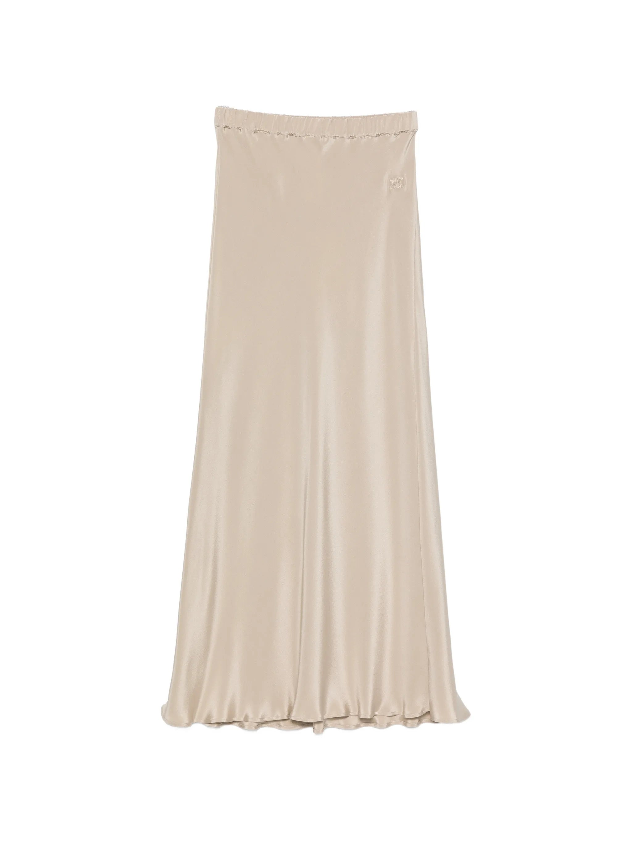 Sospiro satin-finish skirt