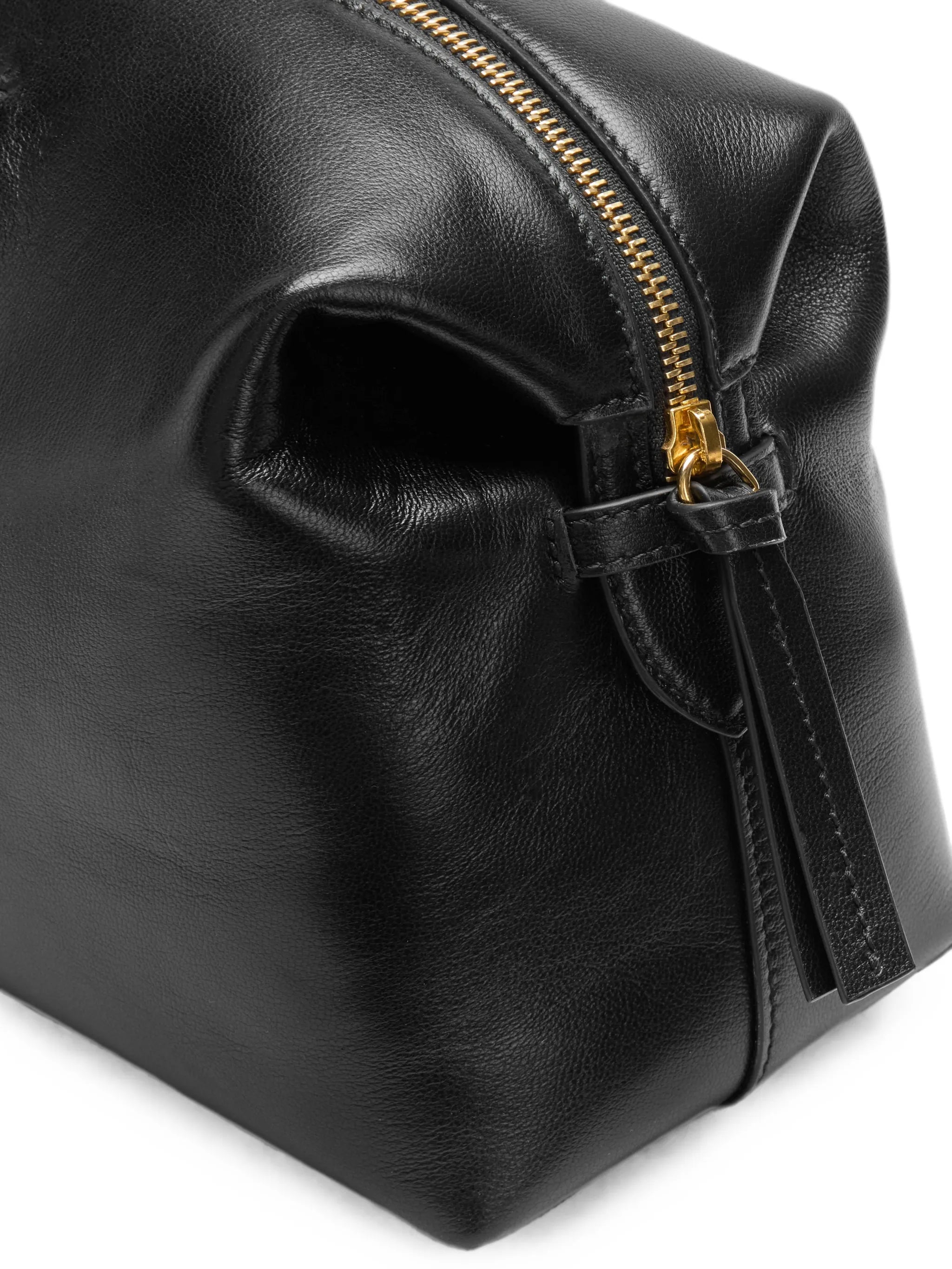 midi Stockholm grained-leather duffle bag