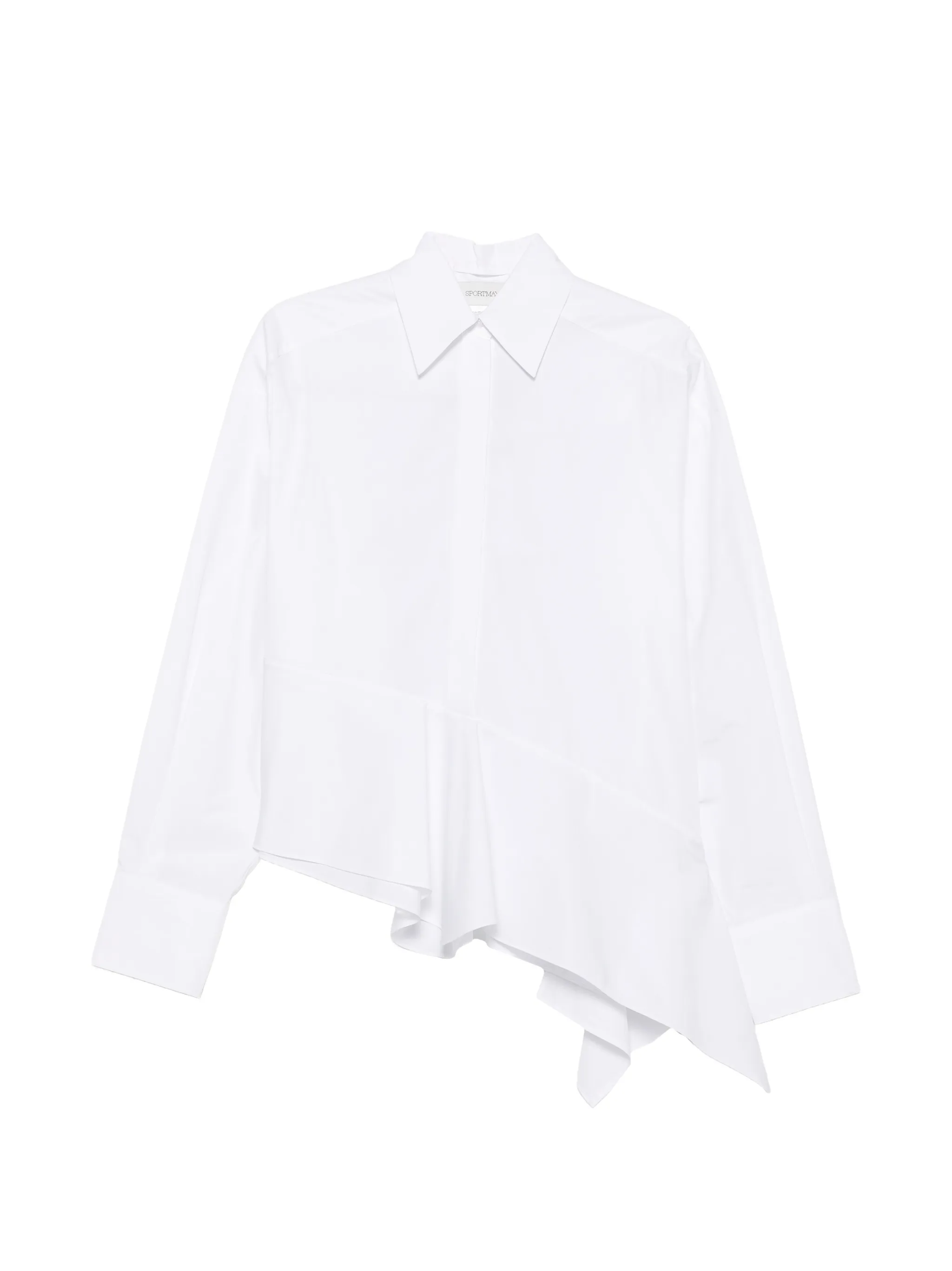Arcella asymmetric-hem shirt