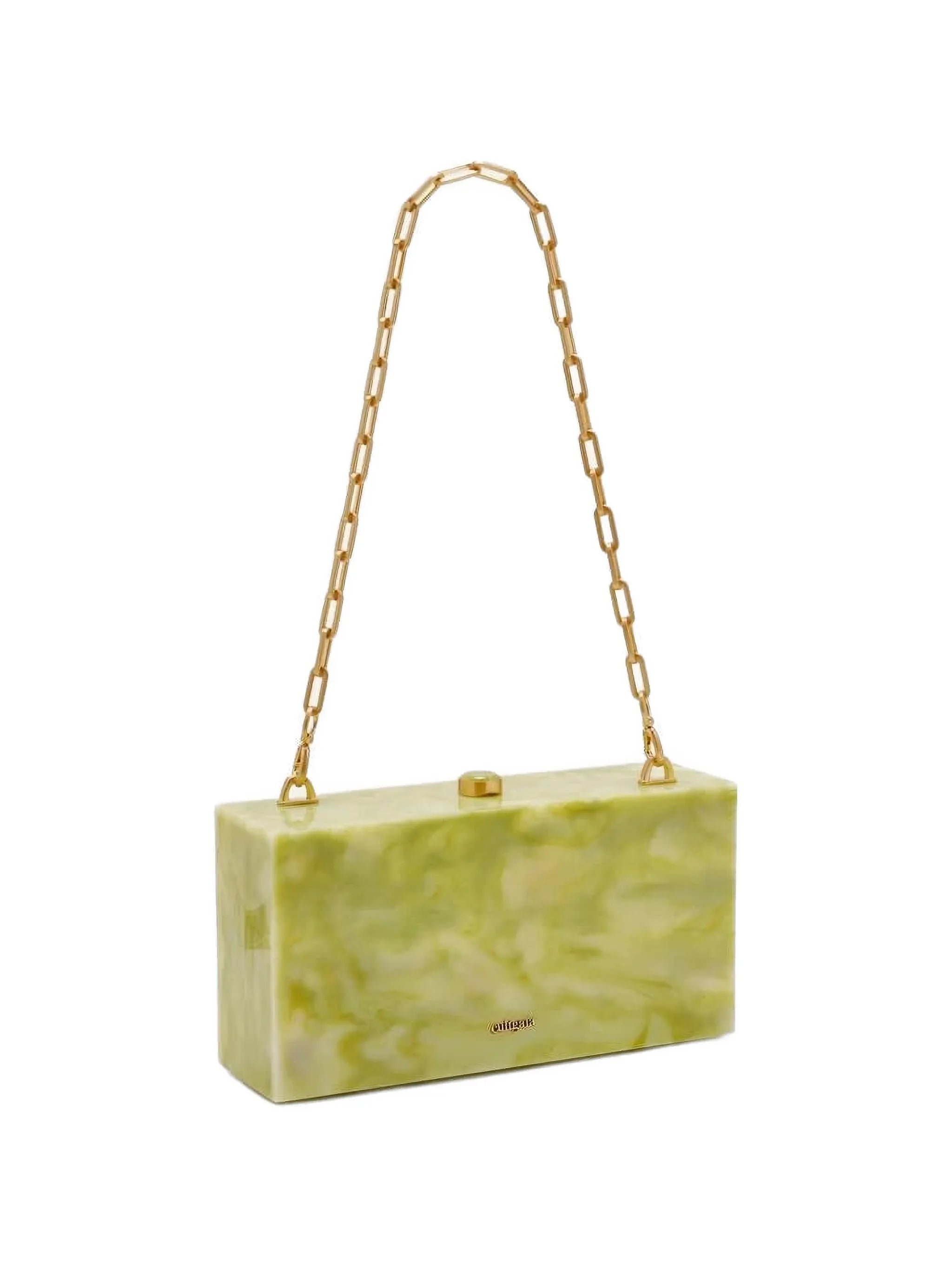 The Backgammon clutch bag
