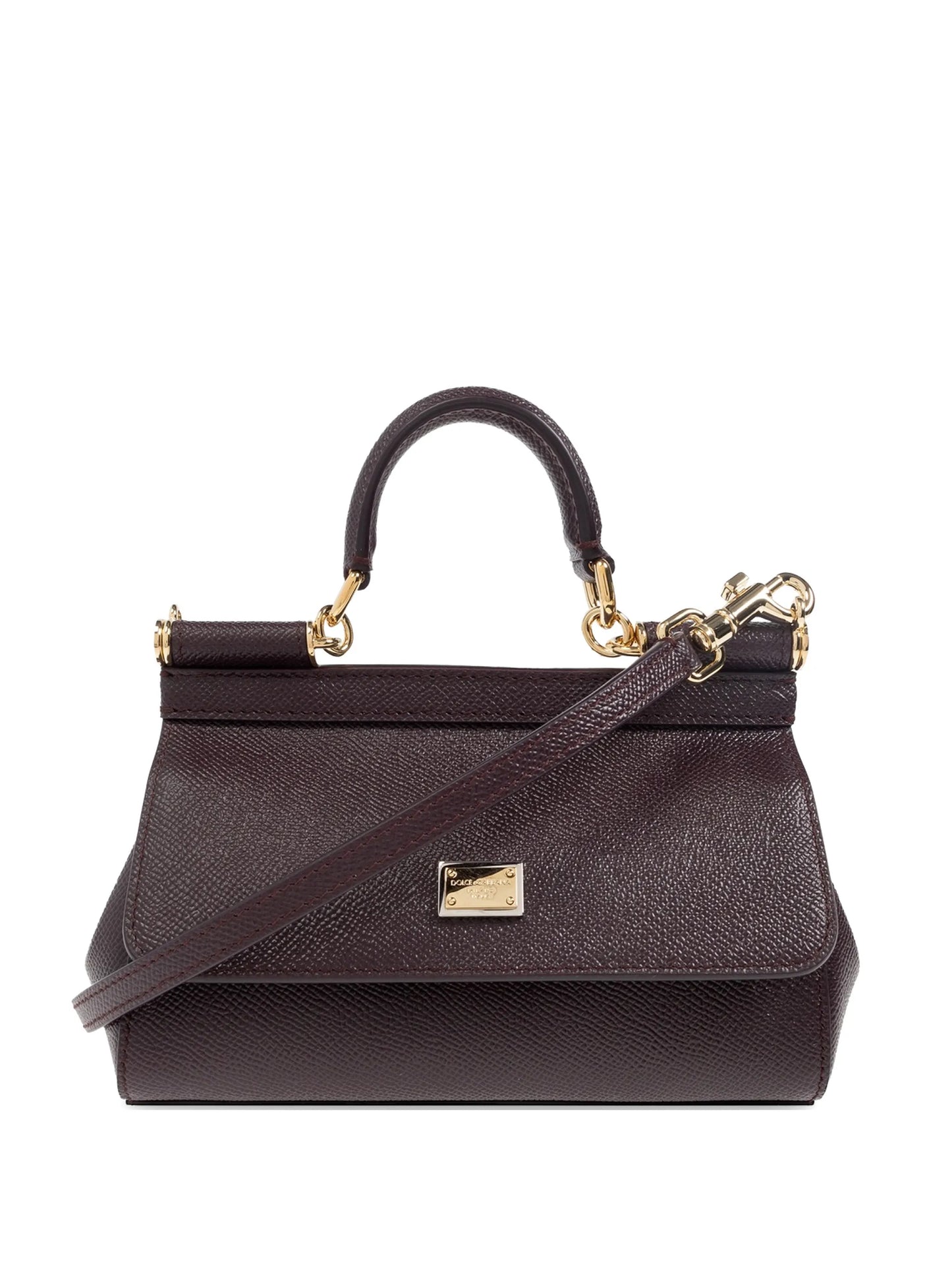 mini Sicily leather tote bag