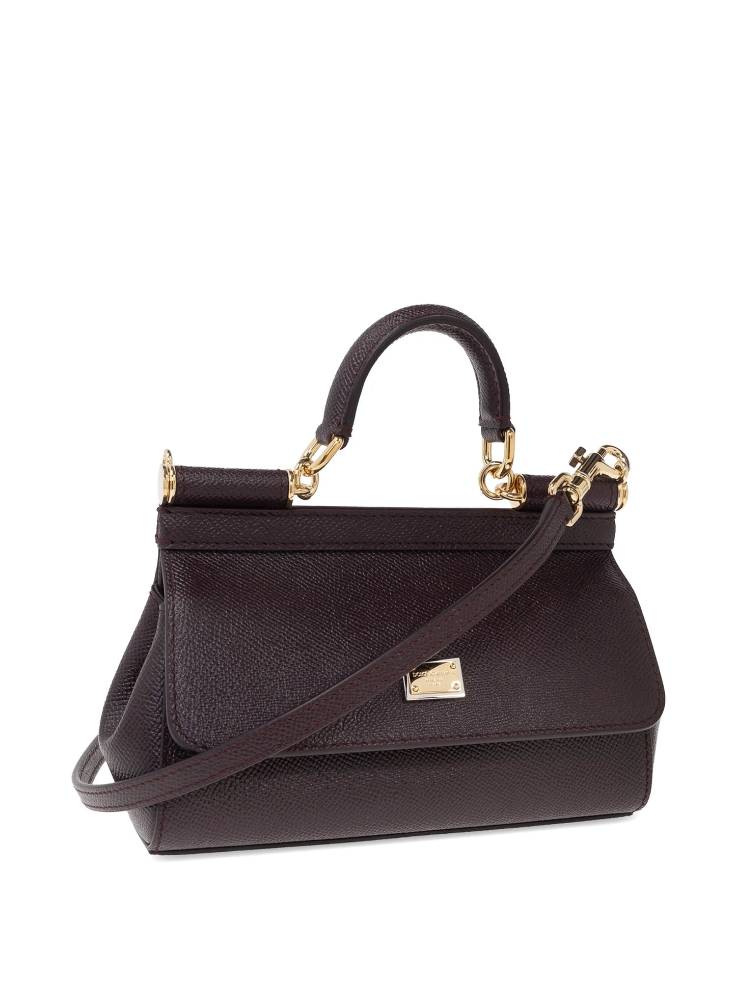 mini Sicily leather tote bag