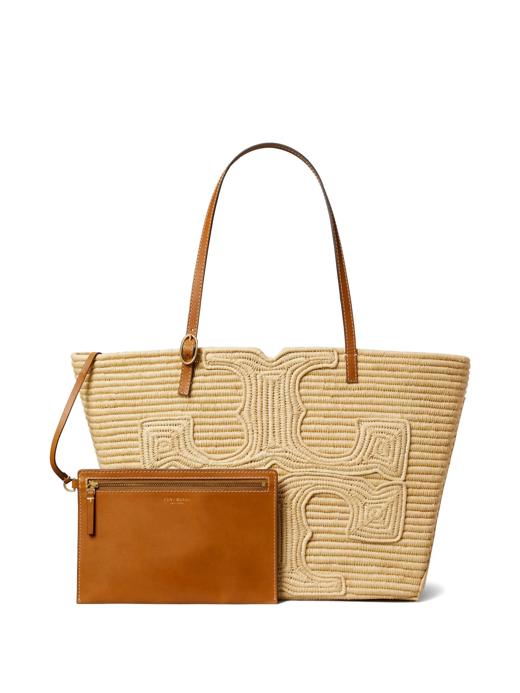 x Doum large Ella raffia tote