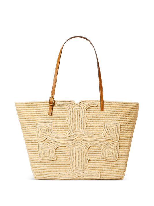 x Doum large Ella raffia tote