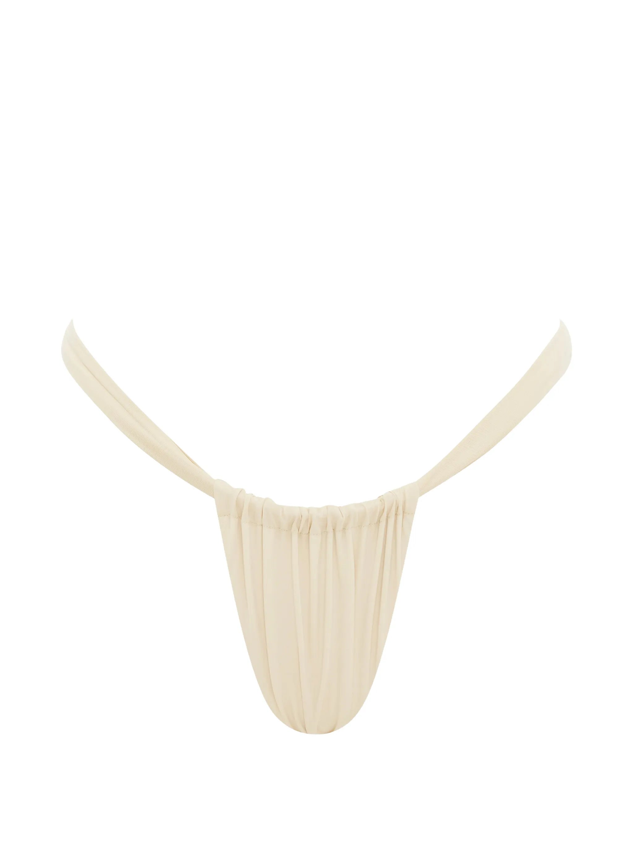 Rio ruched bikini bottoms