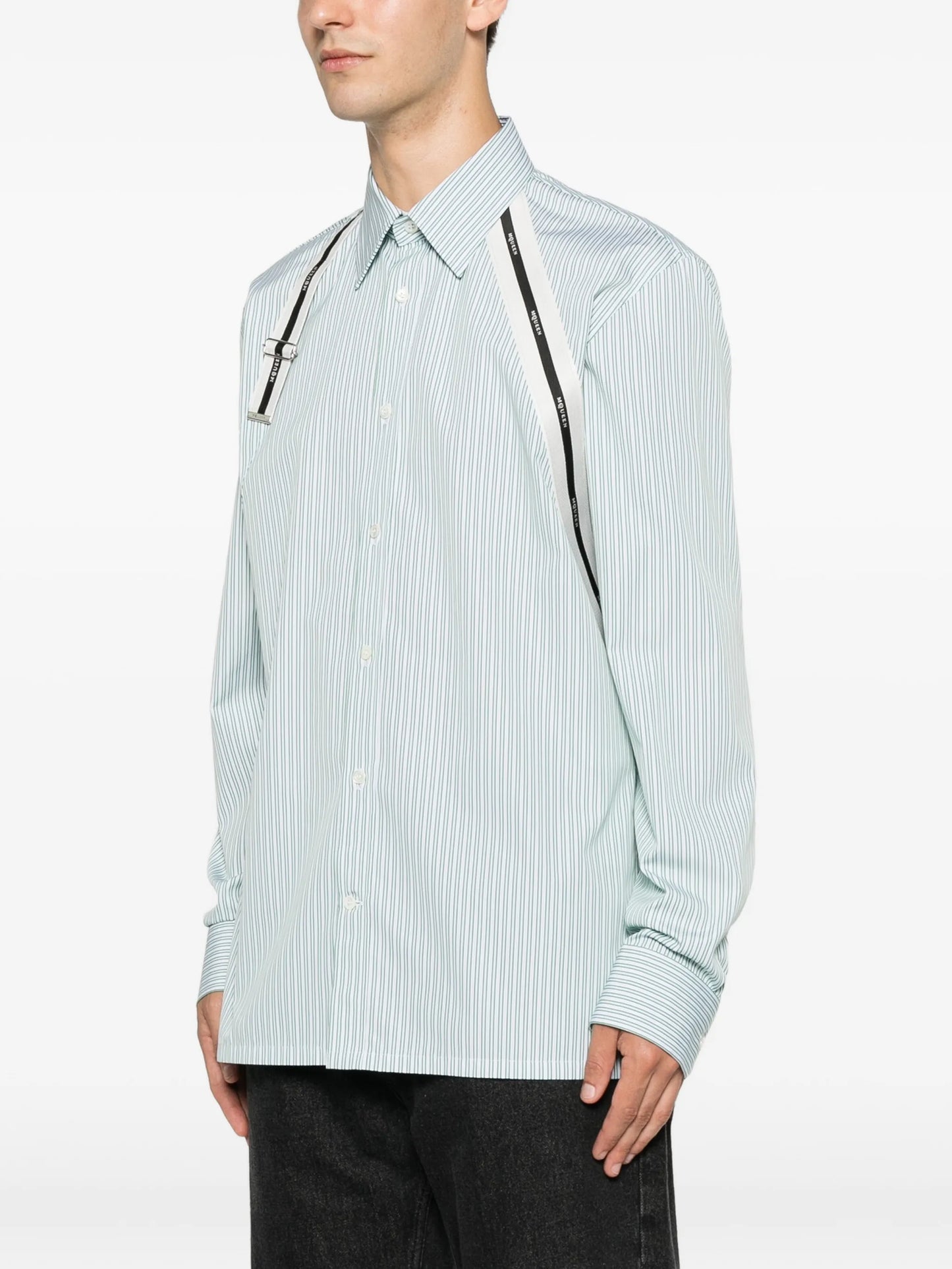 Harness striped shirt