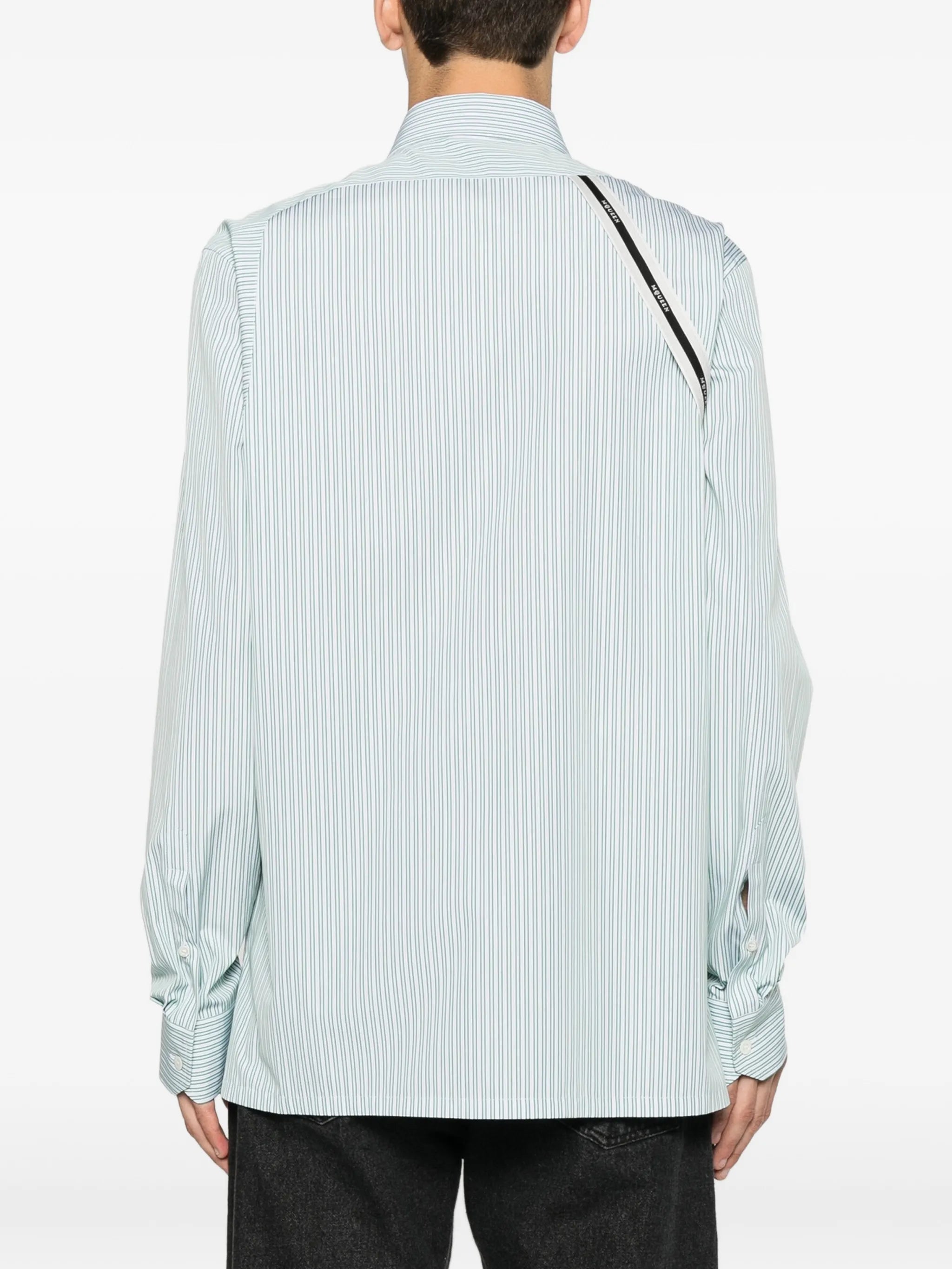 Harness striped shirt