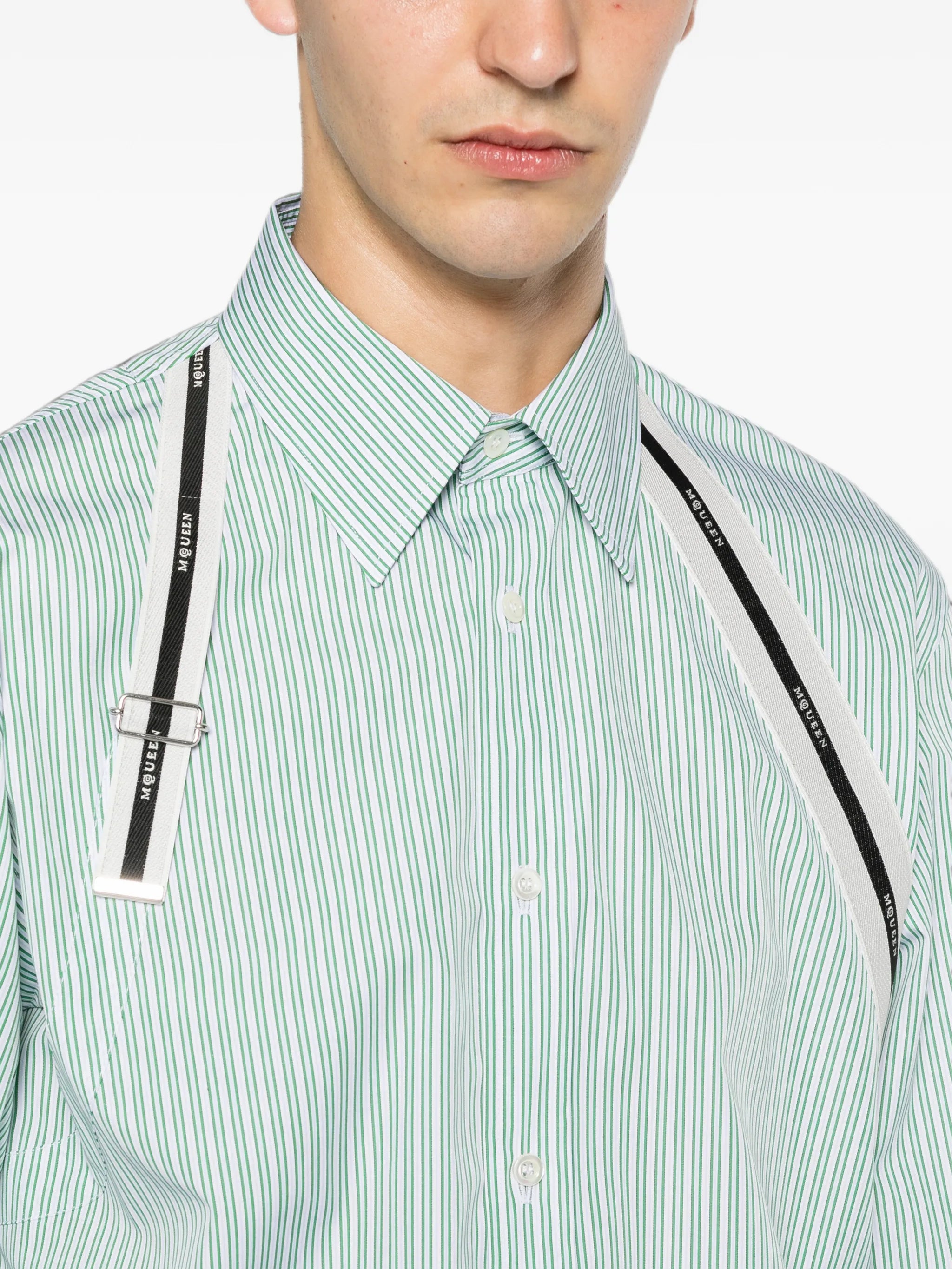 Harness striped shirt