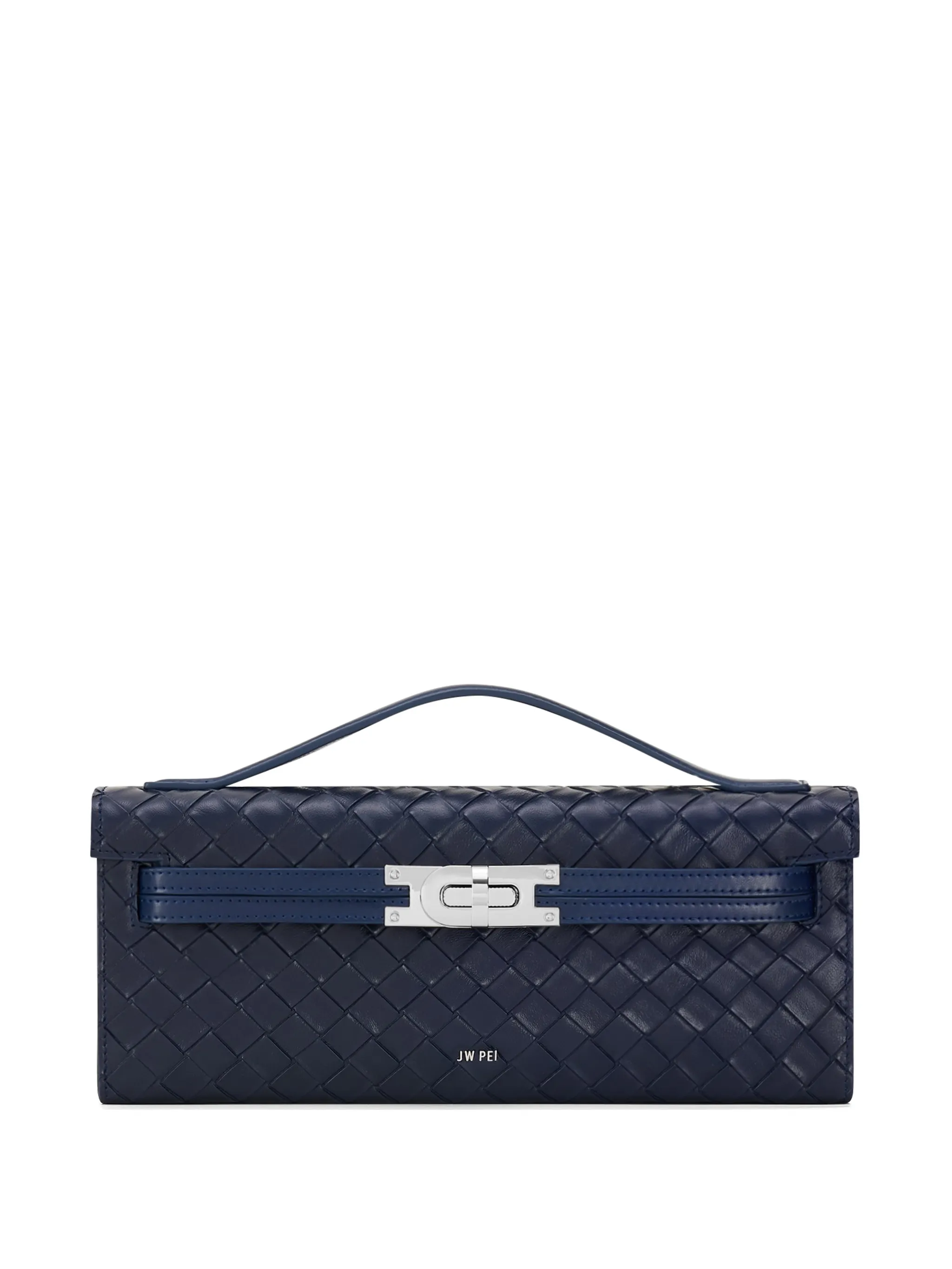 Bria interwoven clutch bag