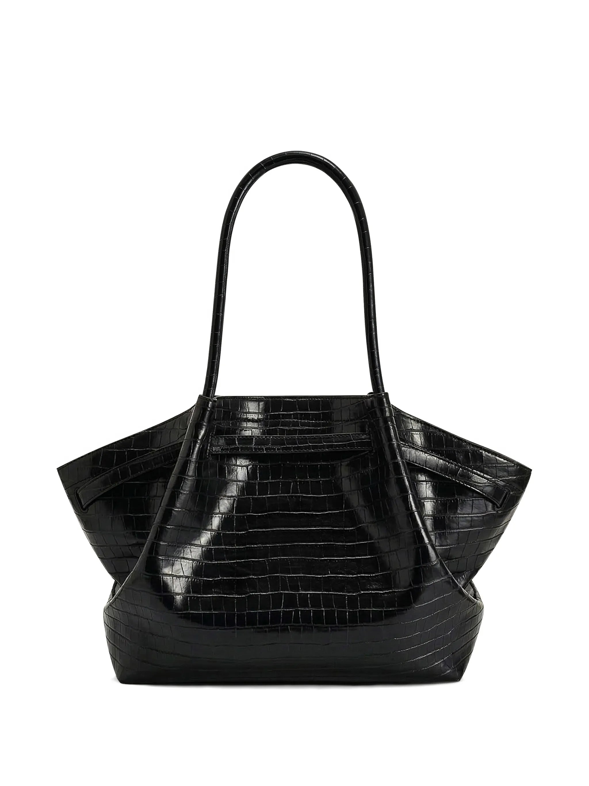 Hana croc-effect tote bag