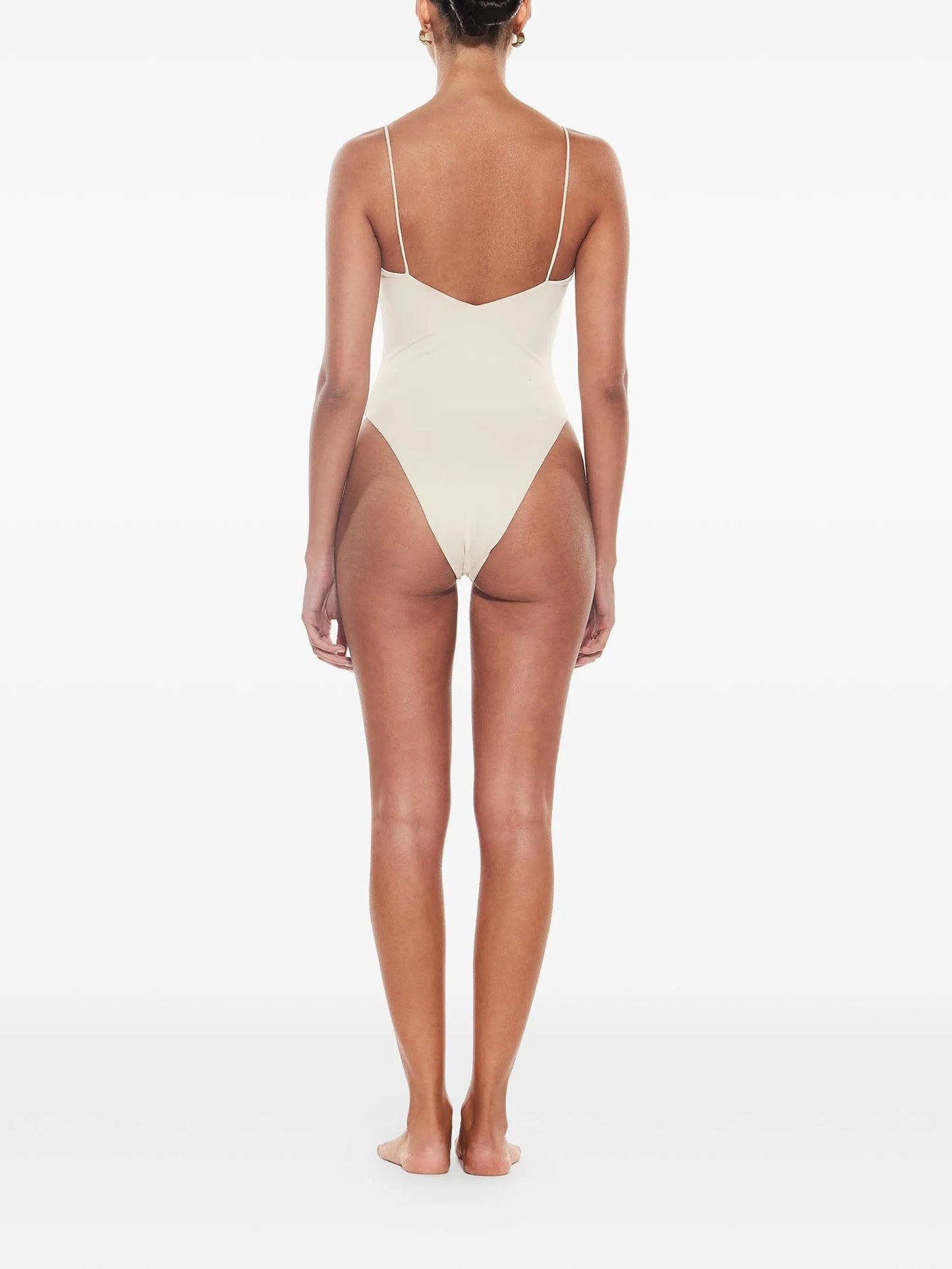 Yves high-leg swimsuit