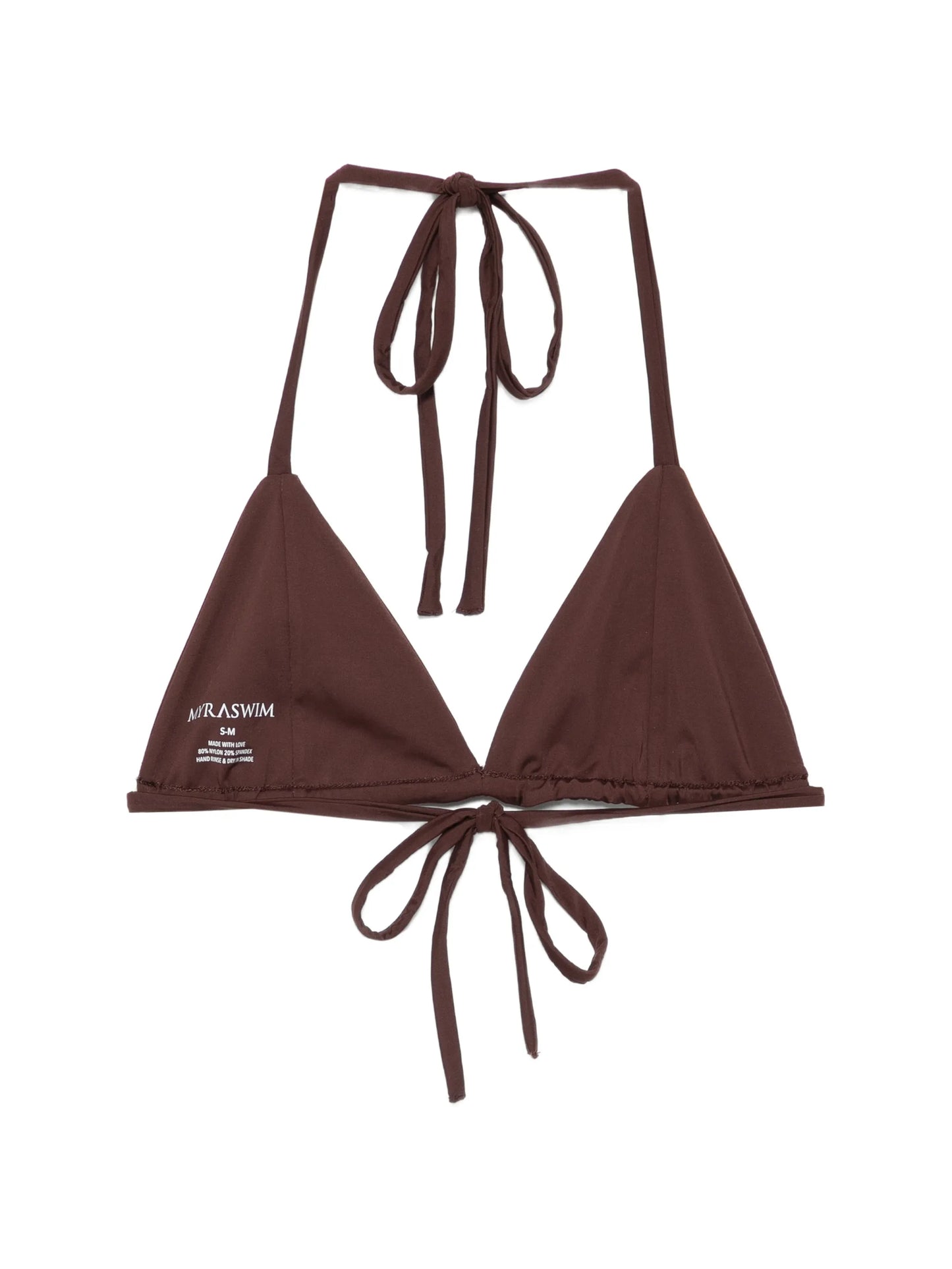 Vera triangle bikini top