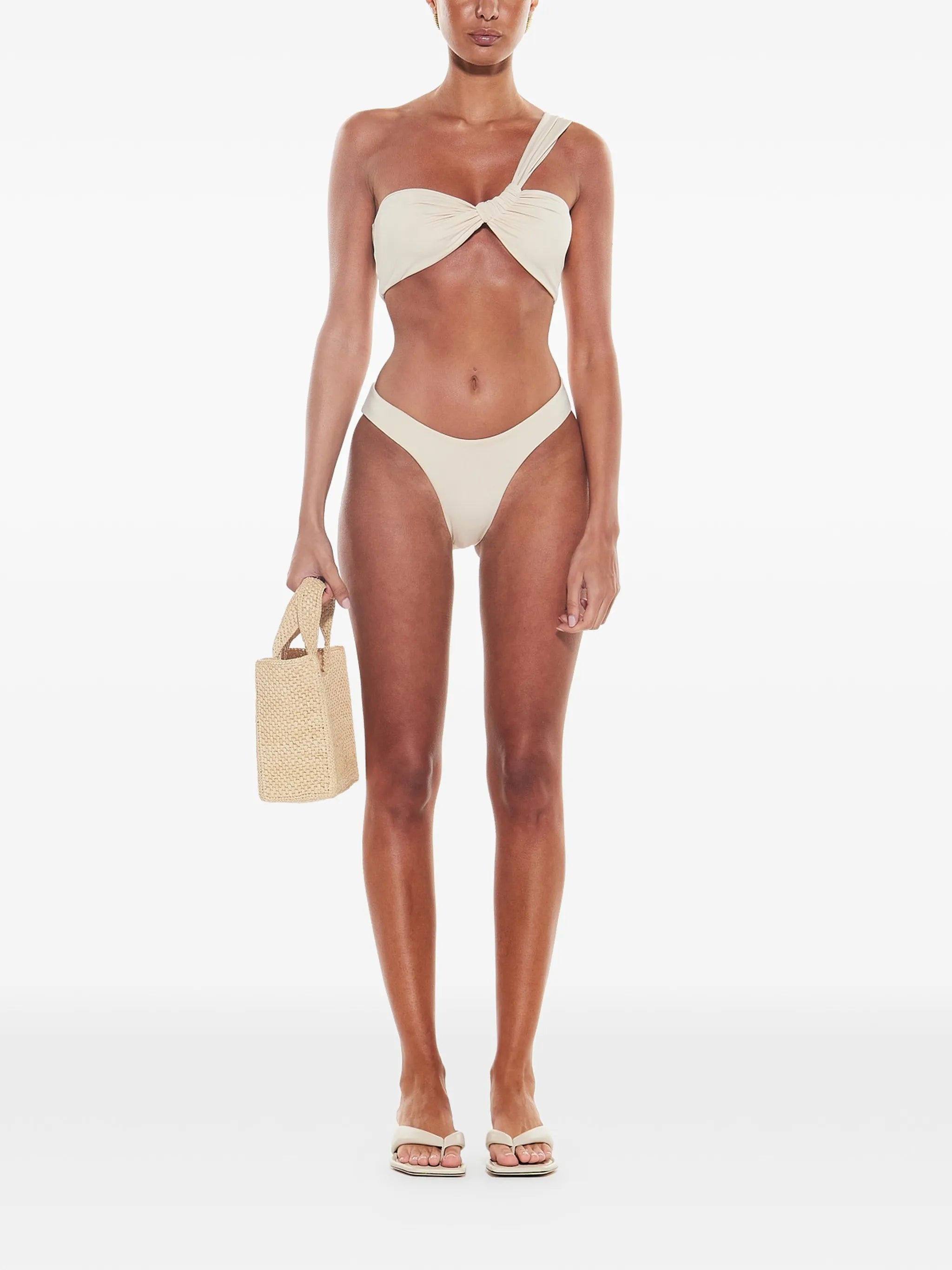 Enzo one-shoulder bikini top
