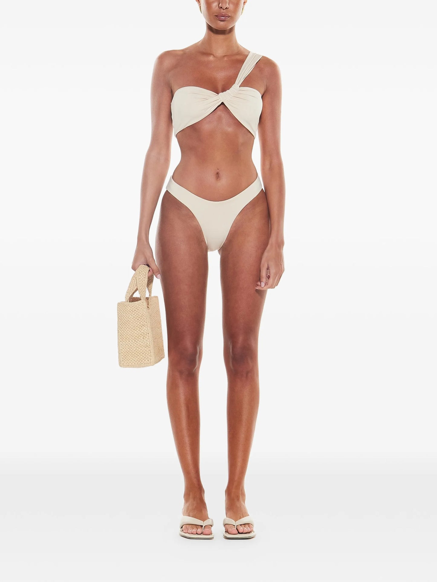 Enzo one-shoulder bikini top