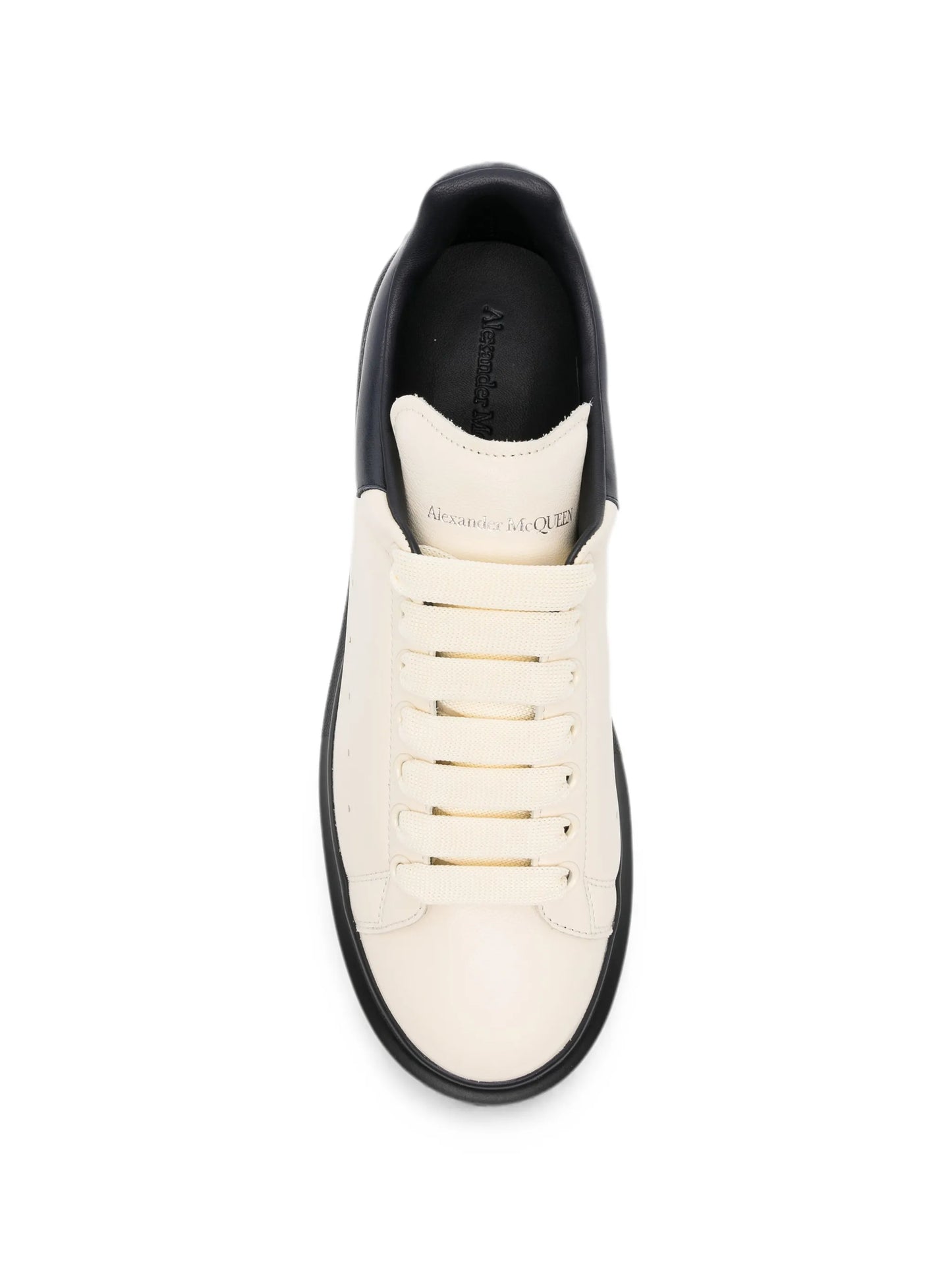 Oversized leather sneakers