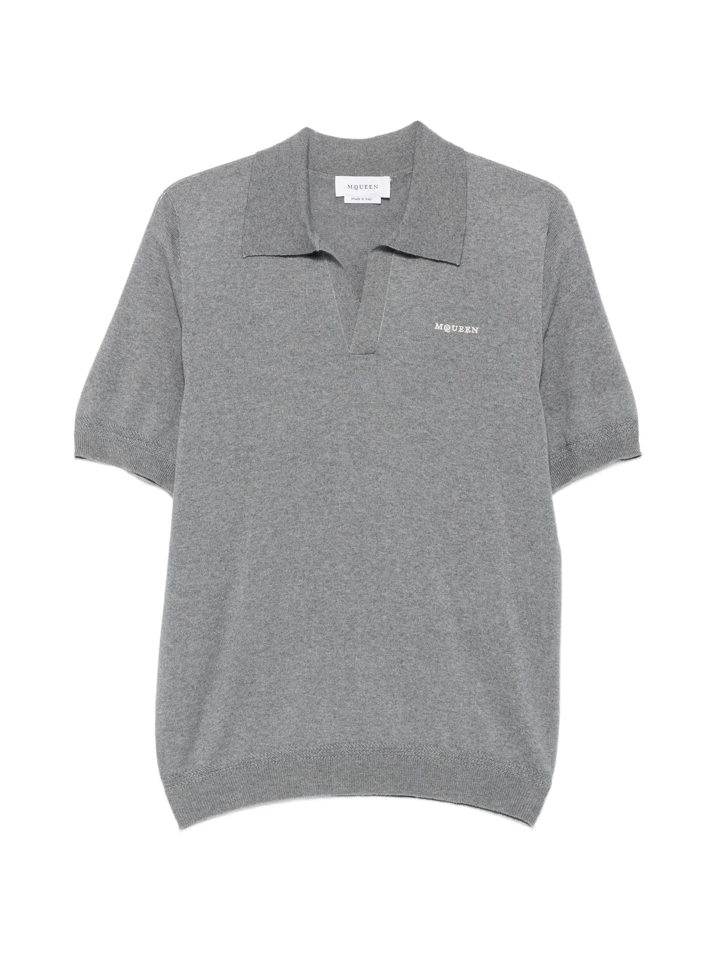 logo-embroidered polo shirt