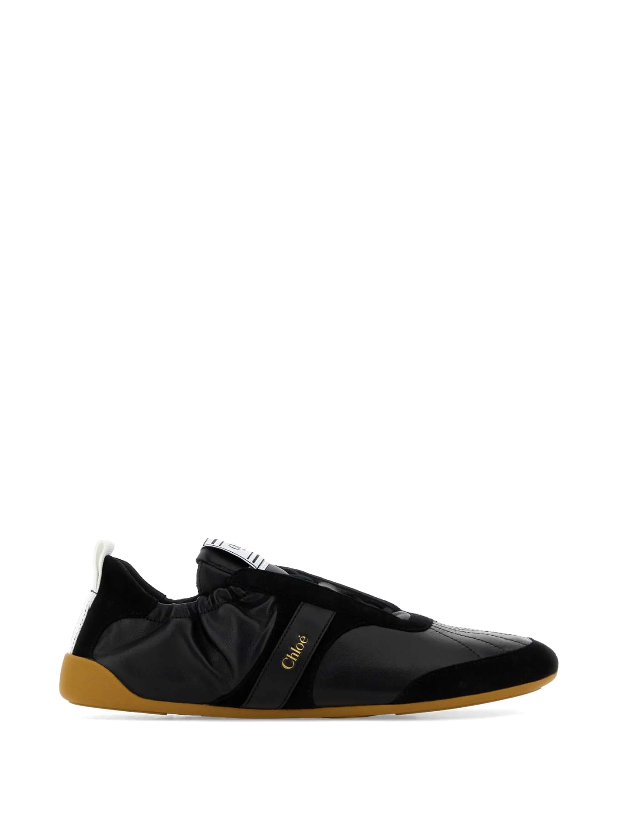 Kick panelled sneakers