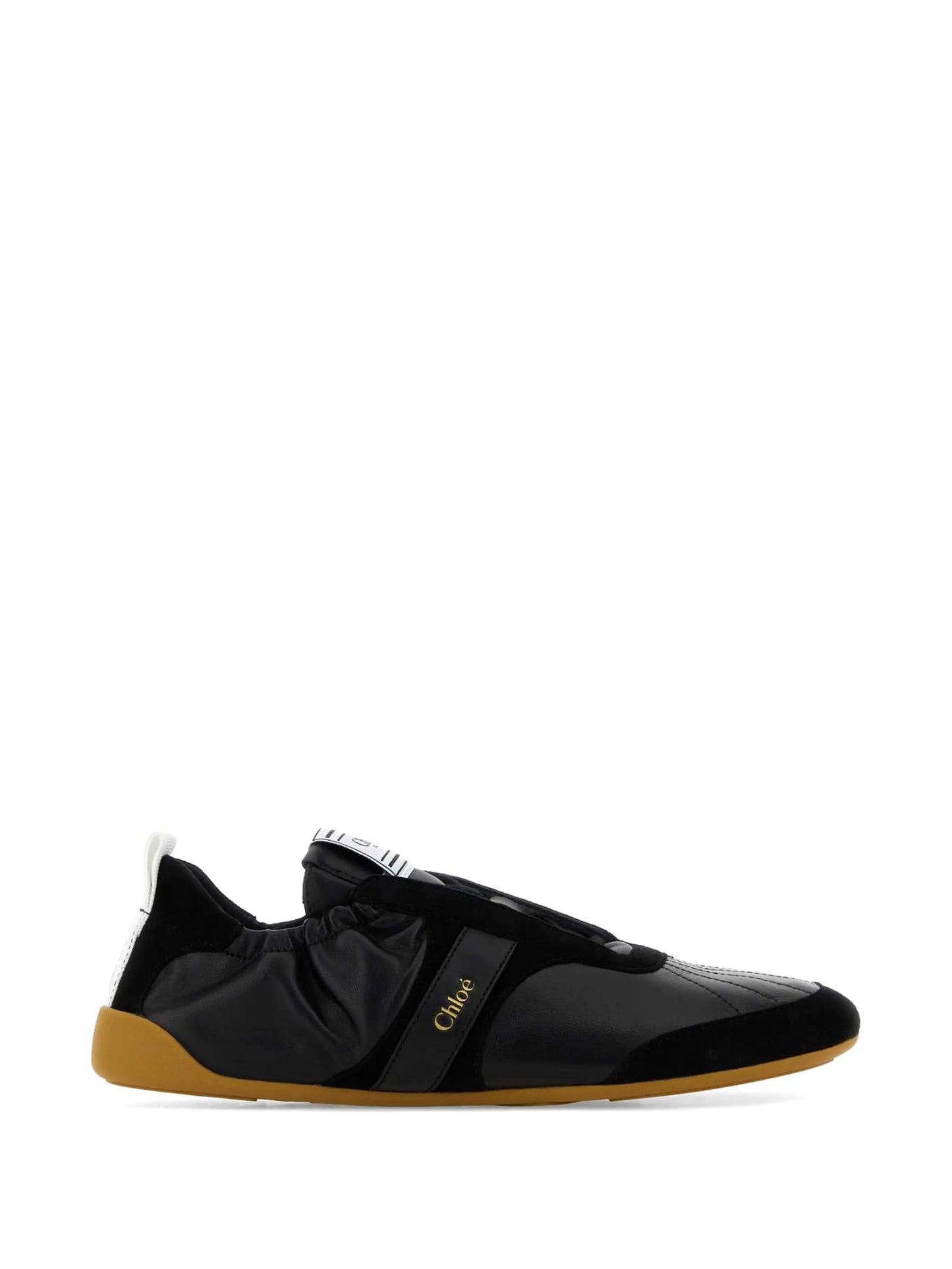 Kick panelled sneakers