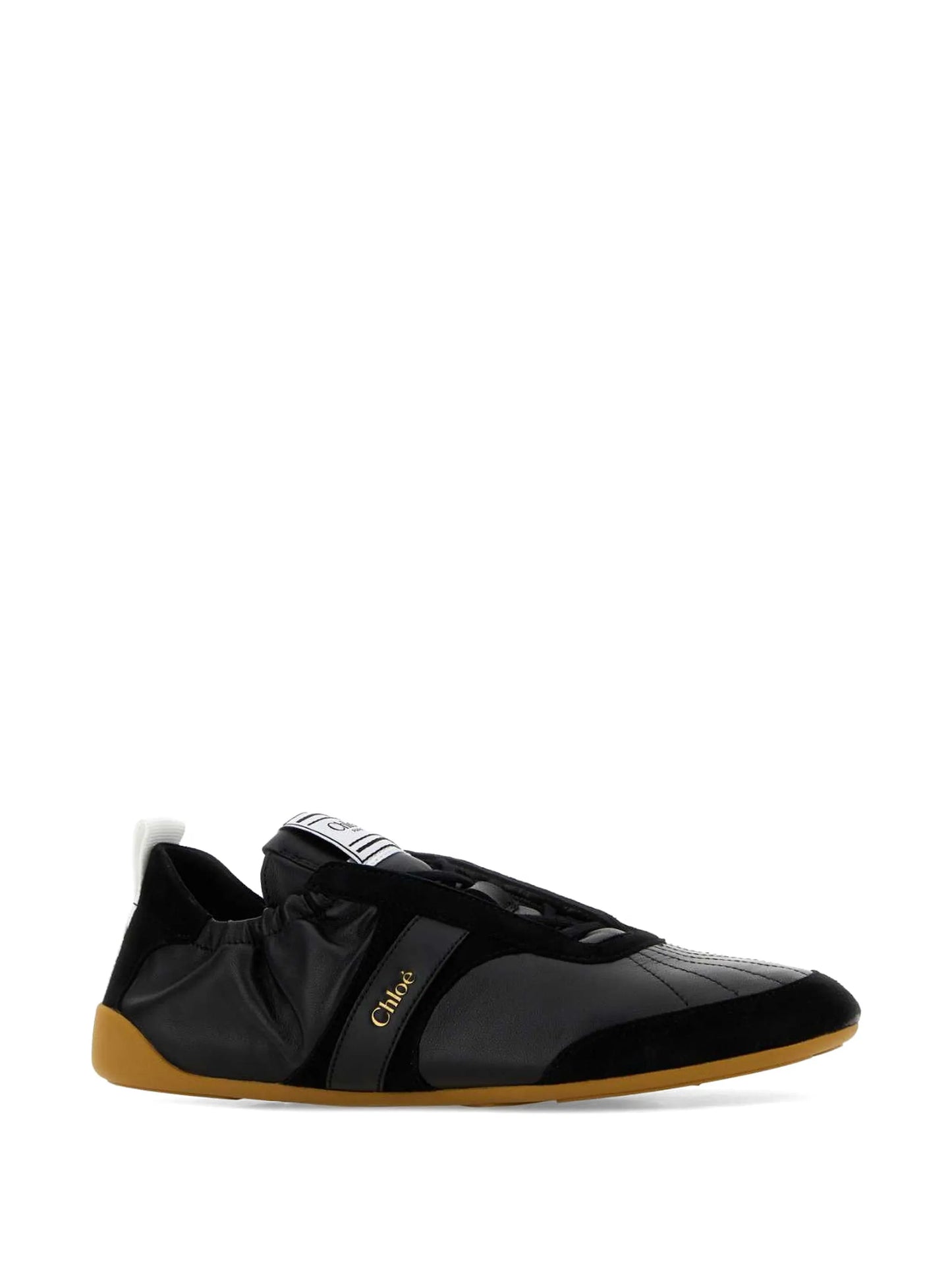 Kick panelled sneakers