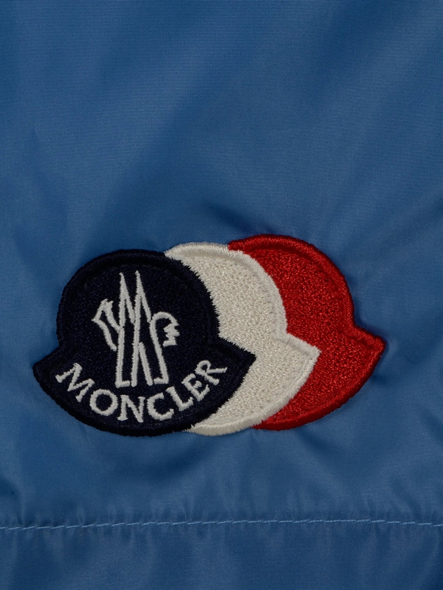 logo-patch swim shorts
