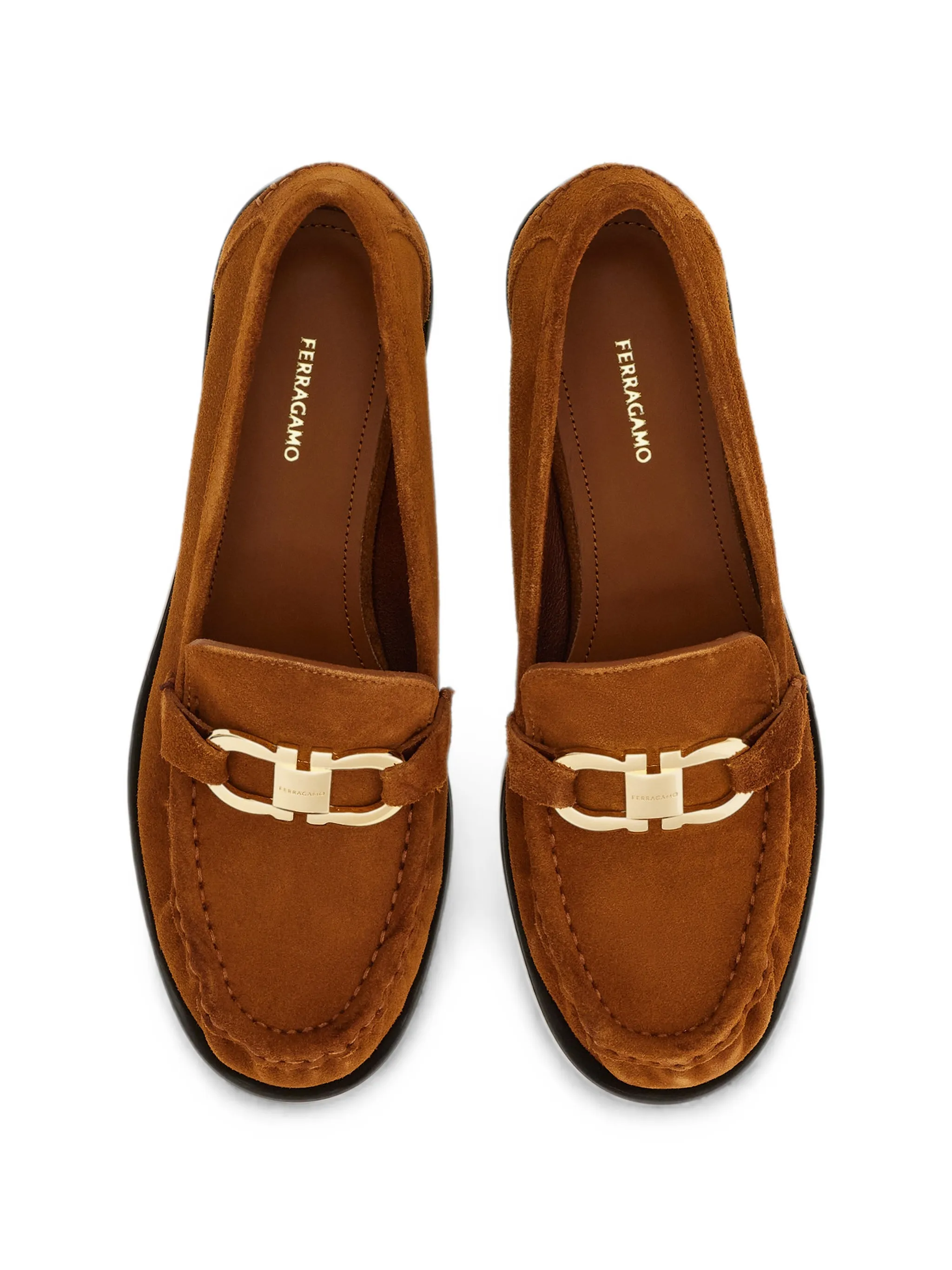 Gancini ornament moccasins