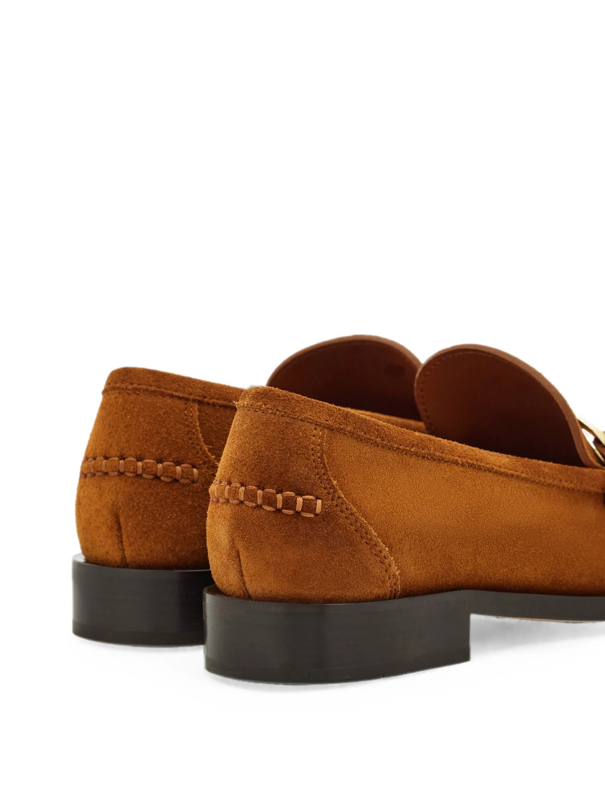 Gancini ornament moccasins