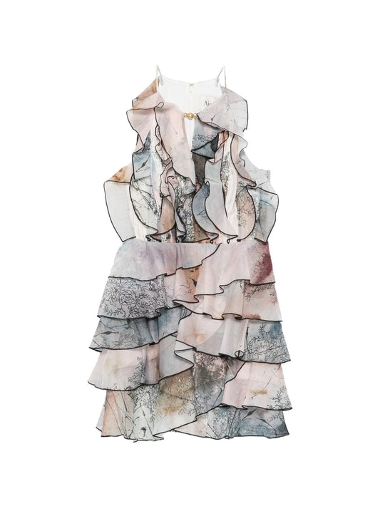 Cleo ruffled mini dress