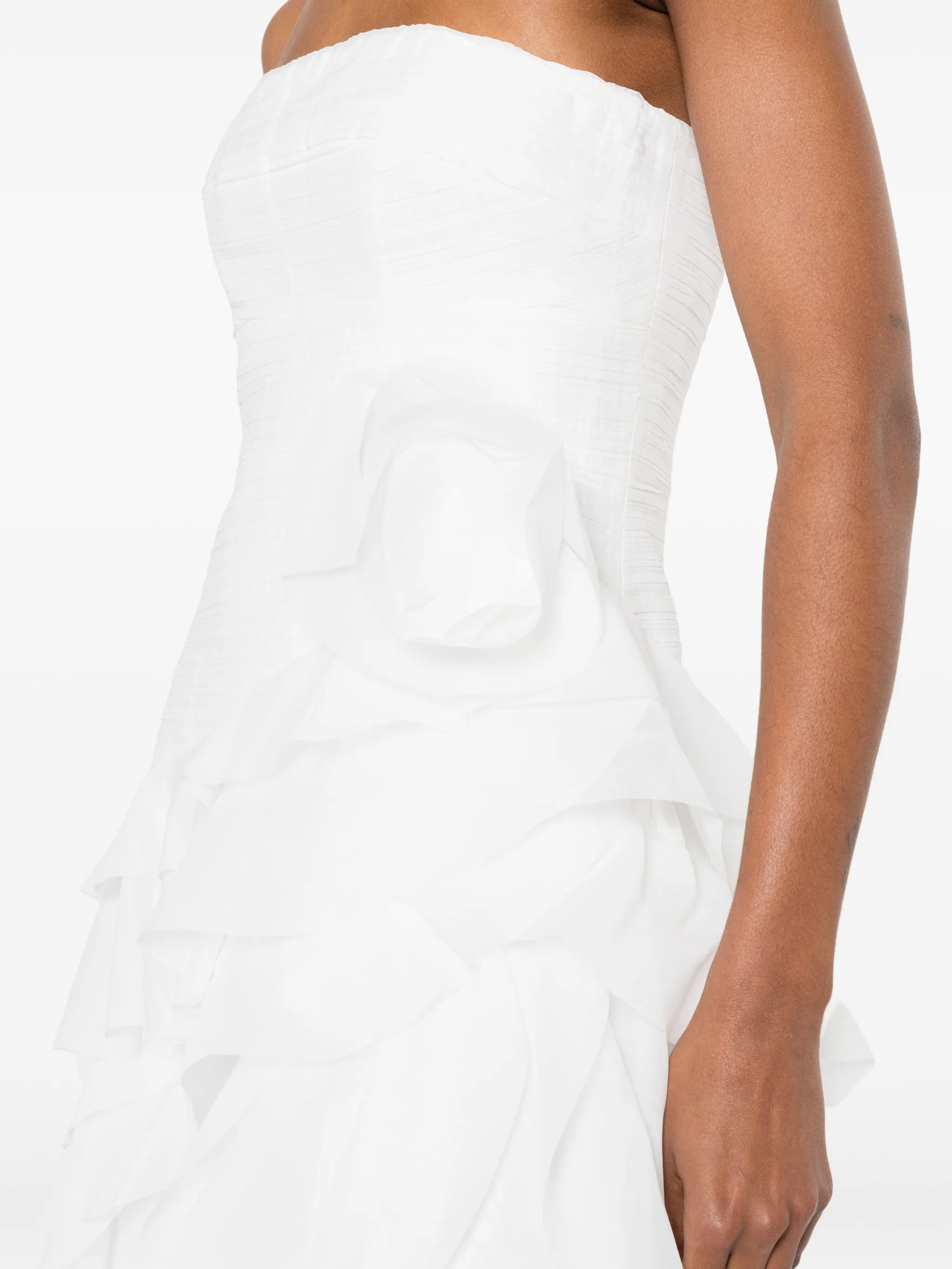 Canyon ruffled gown